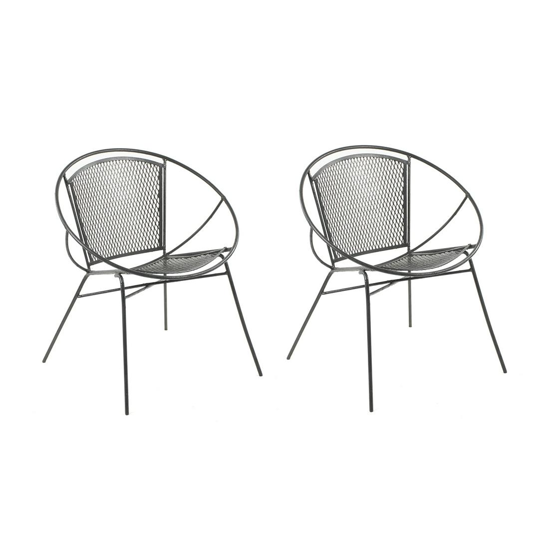 (2) Maurizio Tempestini for Salterini Radar Hoop Chairs (1 of 11)