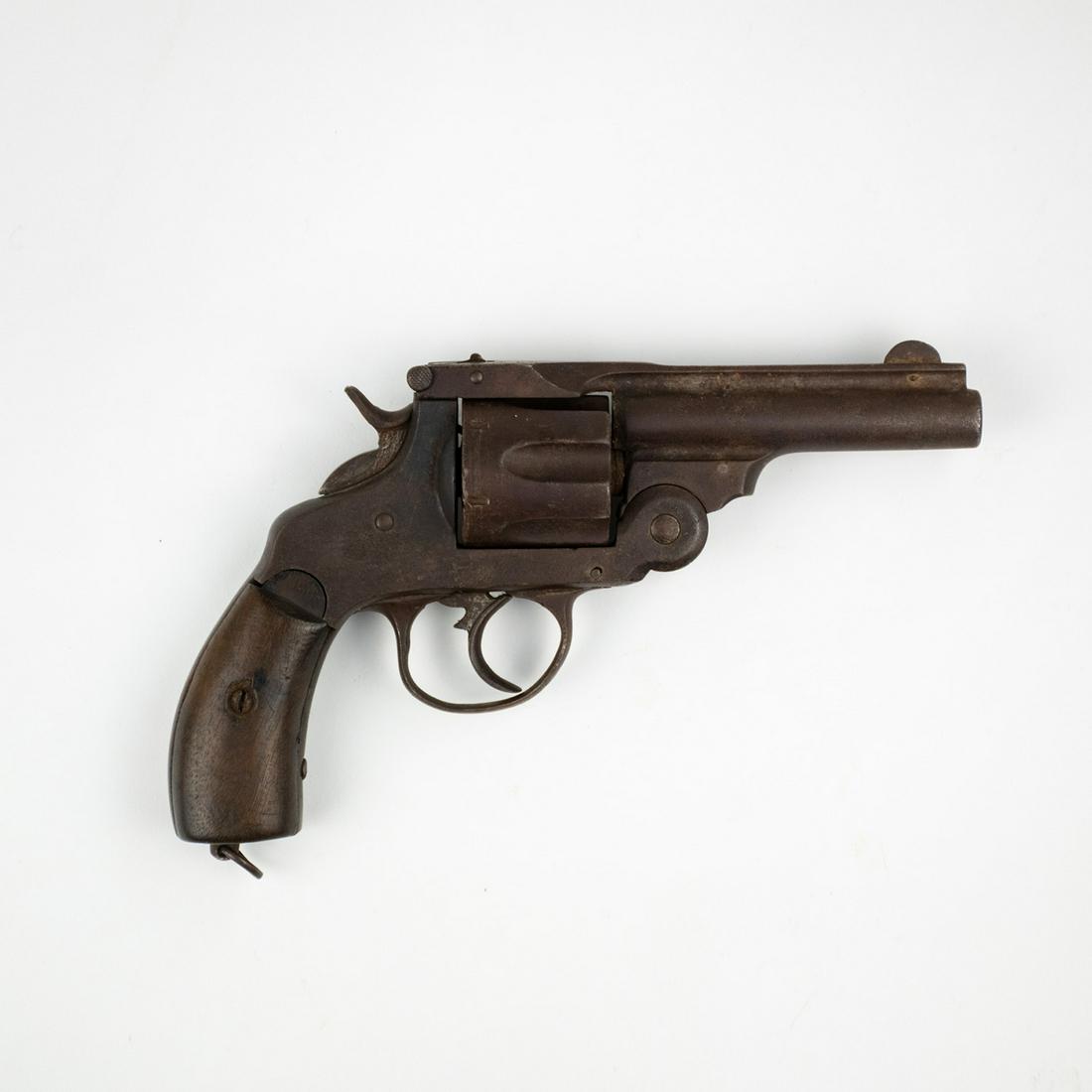Spanish Webley Smith & Wesson OP No.1 MK.1 .455: A British Military "Spanish Webley" Smith and Wesson copy Old Pattern or OP No.1 MK.1 chambered in .455 Webley 6 shot with 5" barrel used as a British military service revolver. The gun was produced G