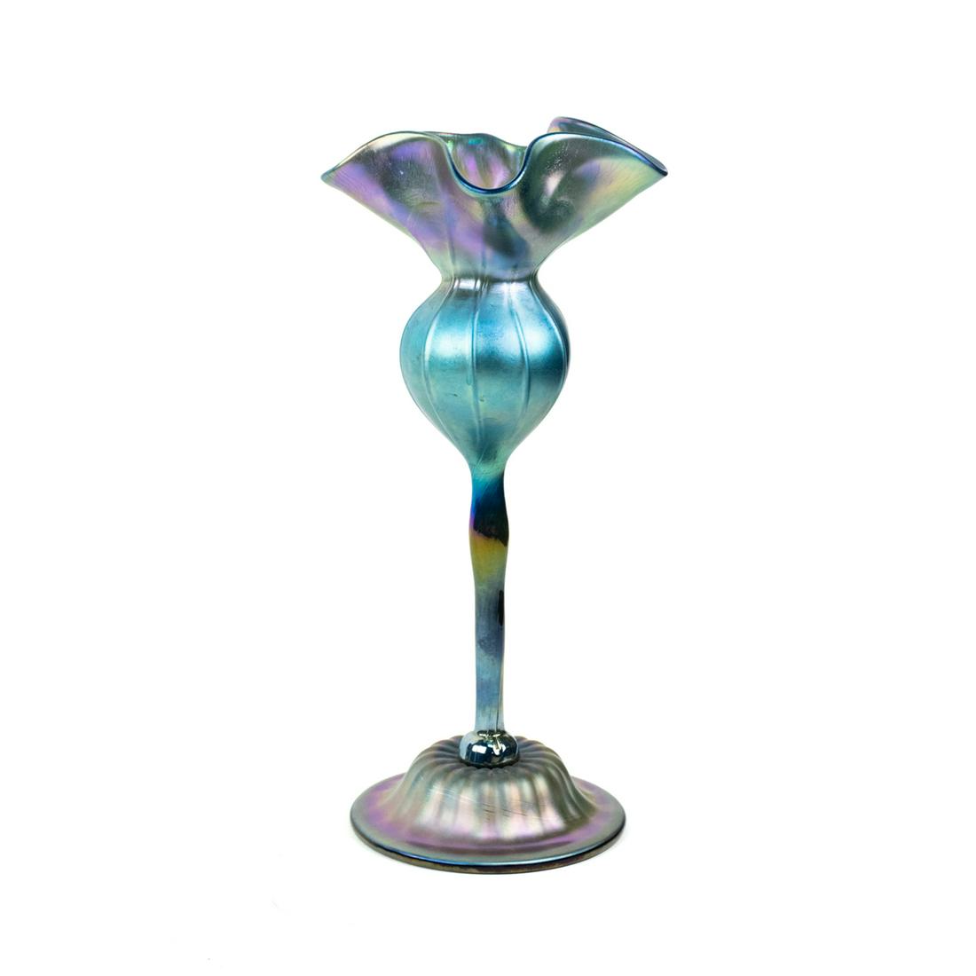 After Tiffany L.C.T. Favrile Floriform Vase (1 of 14)