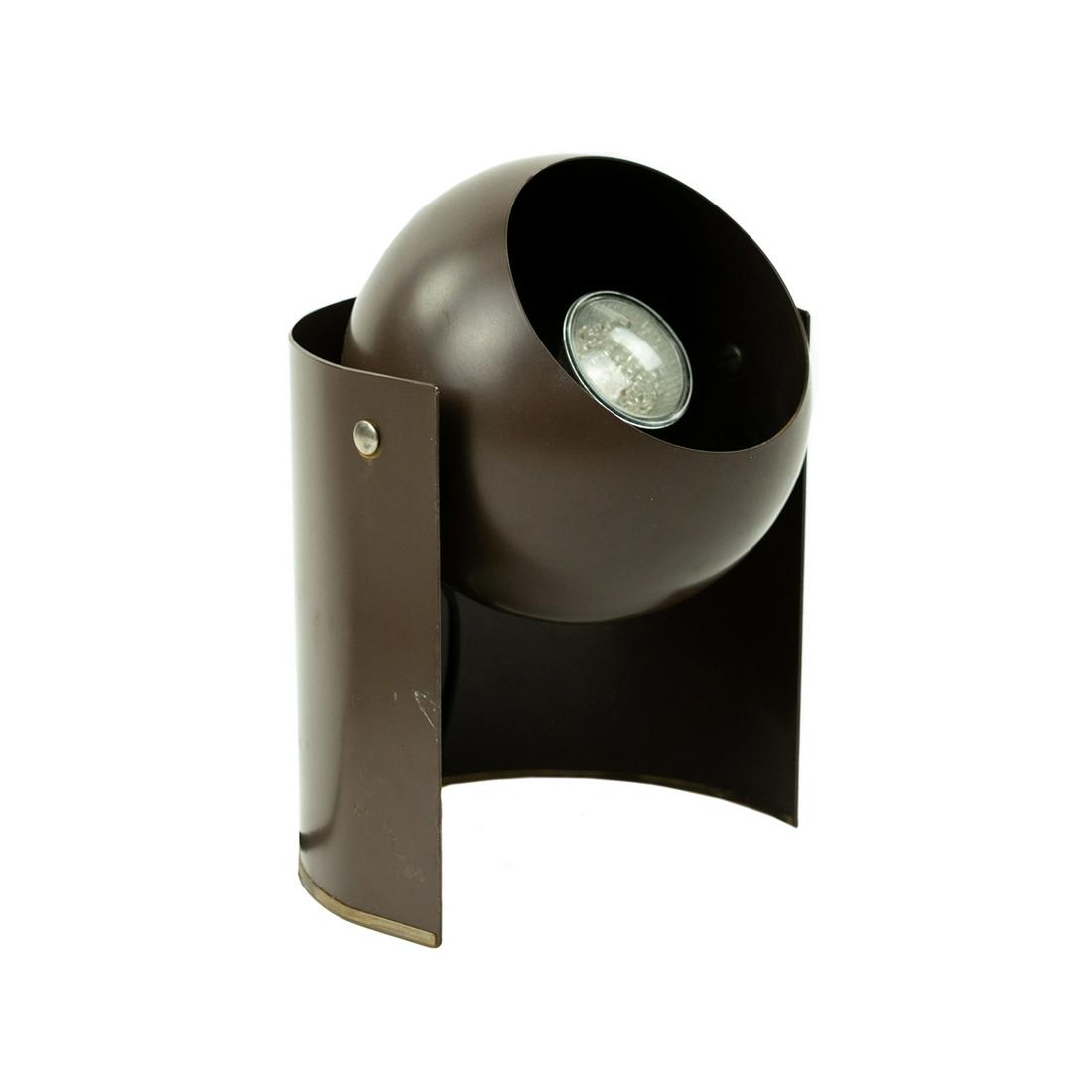 Kenroy Brown Eyeball Spotlight Desk Table Lamp (1 of 7)
