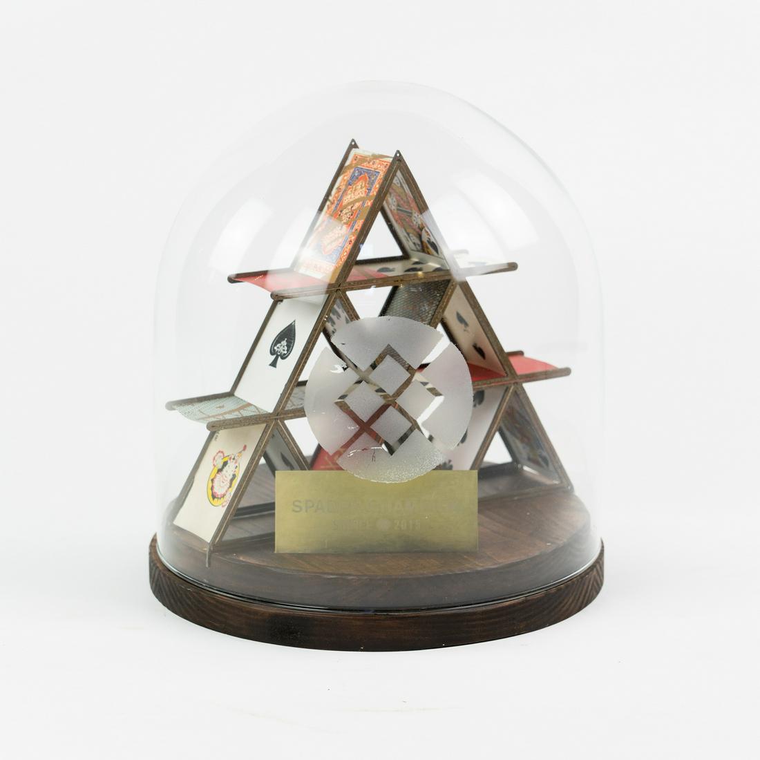 Stance 2015 Spades Tournament Poker Card Trophy Apr 16, 2022