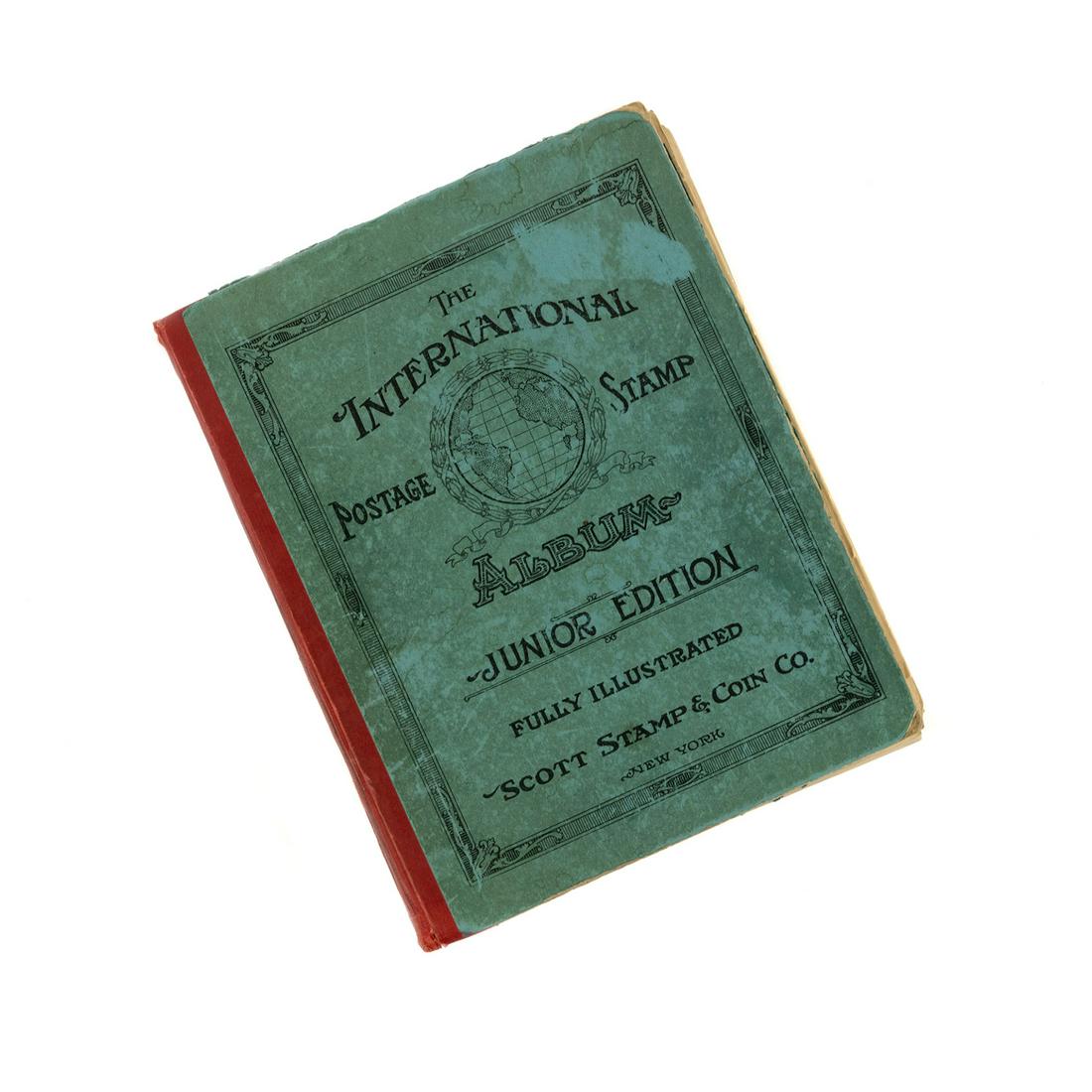 1930's Scott's Intl. Postage Stamp Album Junior Edition (1 of 10)