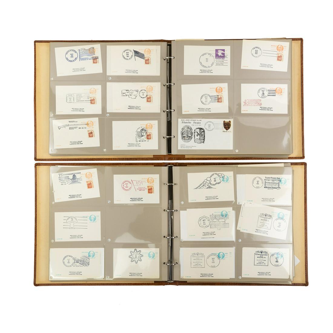 (2) US Stamp Cover Postage Albums (1 of 14)