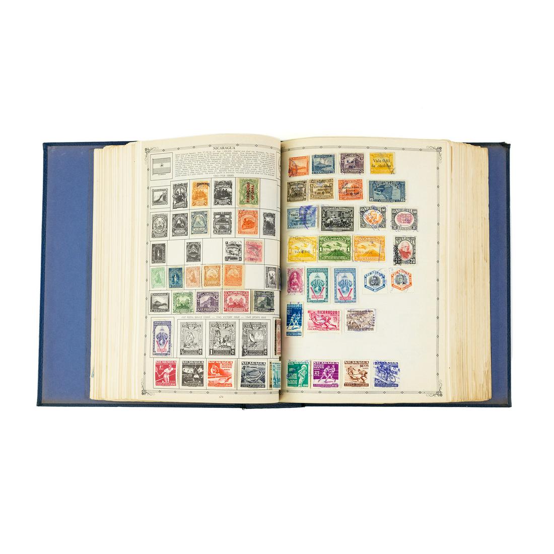 The Regent World Stamp Album Jamaica - Zanzibar (1 of 7)