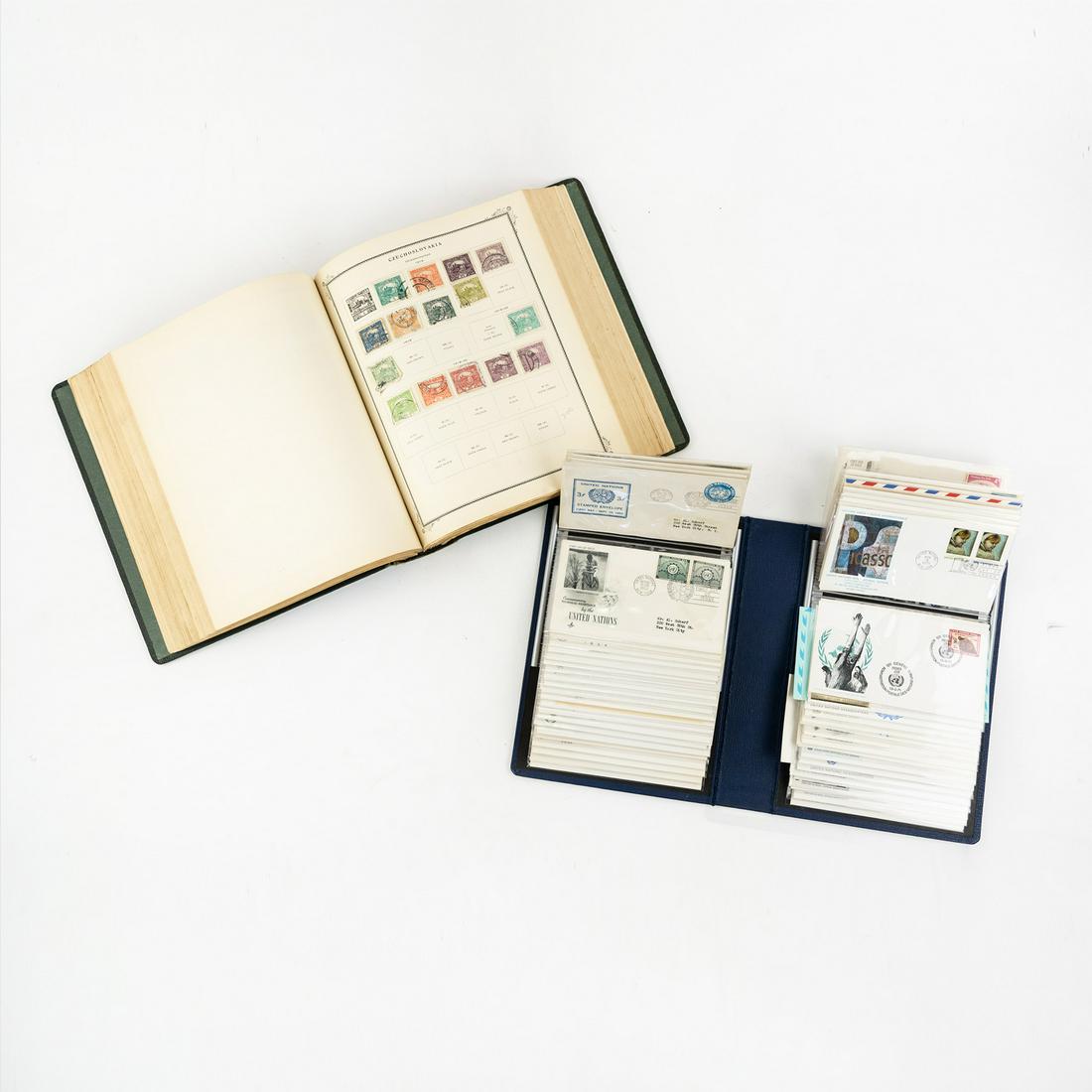 United Nations First Day Covers and World Stamp Albums (1 of 11)