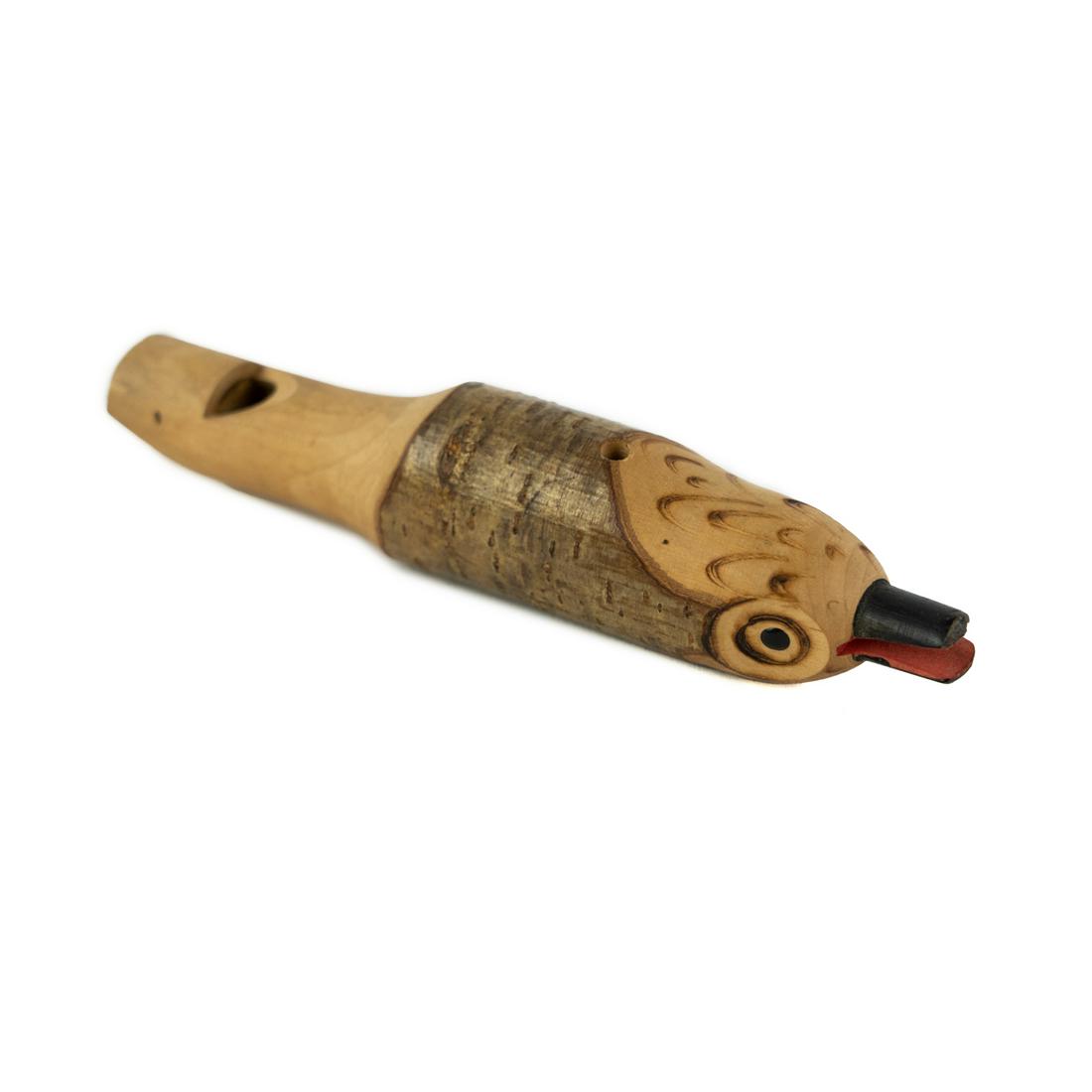 Folk Art Hand Carved Duck Decoy Whistle (1 of 5)