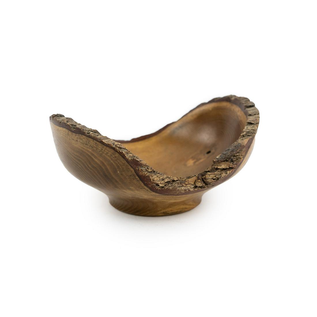 Rod Tanner Hand-Turned Sassafras Natural Edge Bowl (1 of 6)