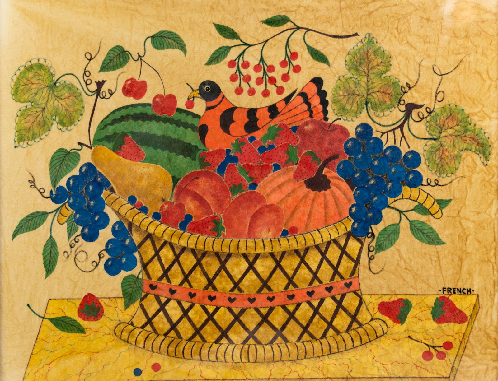 Garnett B. French Signed Theorem Painting (1 of 11)