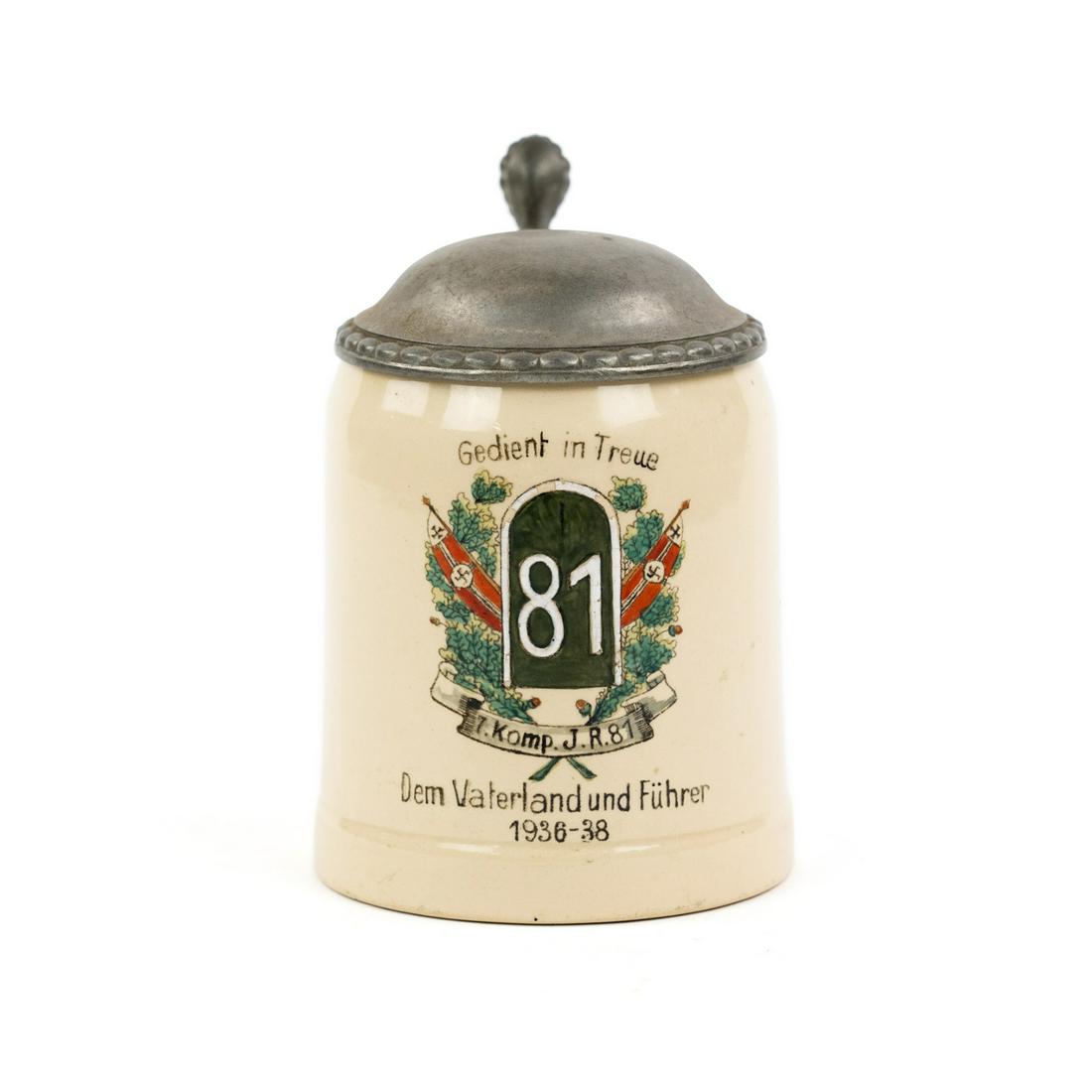 Villeroy & Boch Regimental German Military Stein (1 of 8)