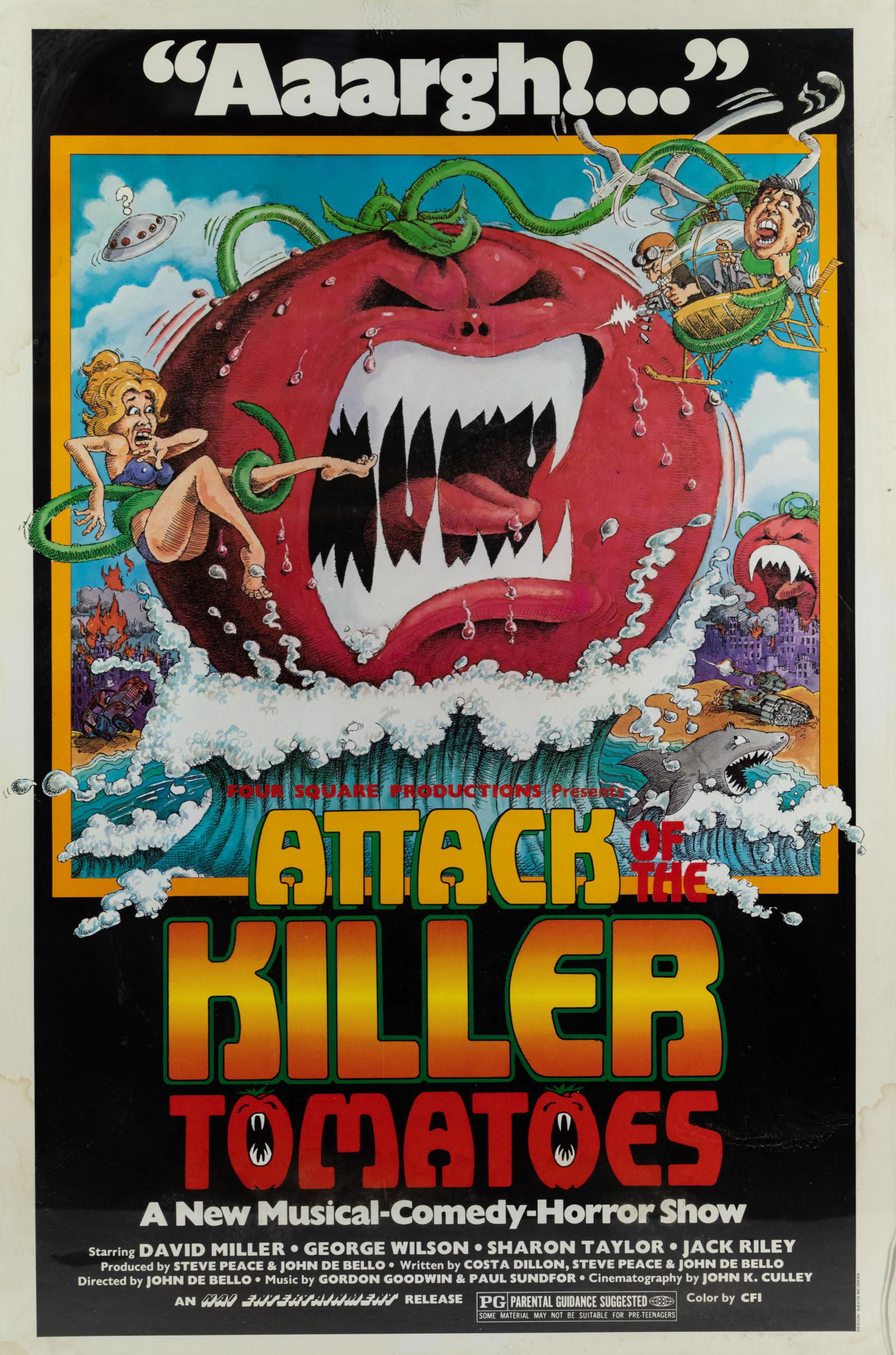Attack of the Killer Tomatoes Movie Poster (1 of 7)