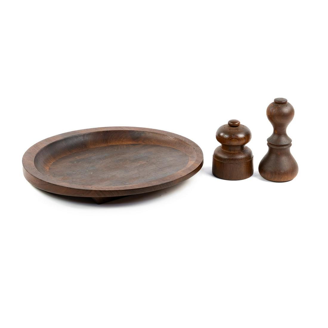 (3) Jens Quistgaard Dansk Teak Tableware - Tray, Mills (1 of 14)