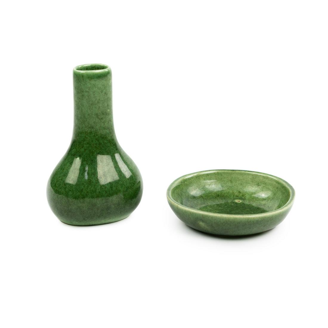 (2) Mary Wright for Bauer Country Gardens Vase & Bowl (1 of 13)