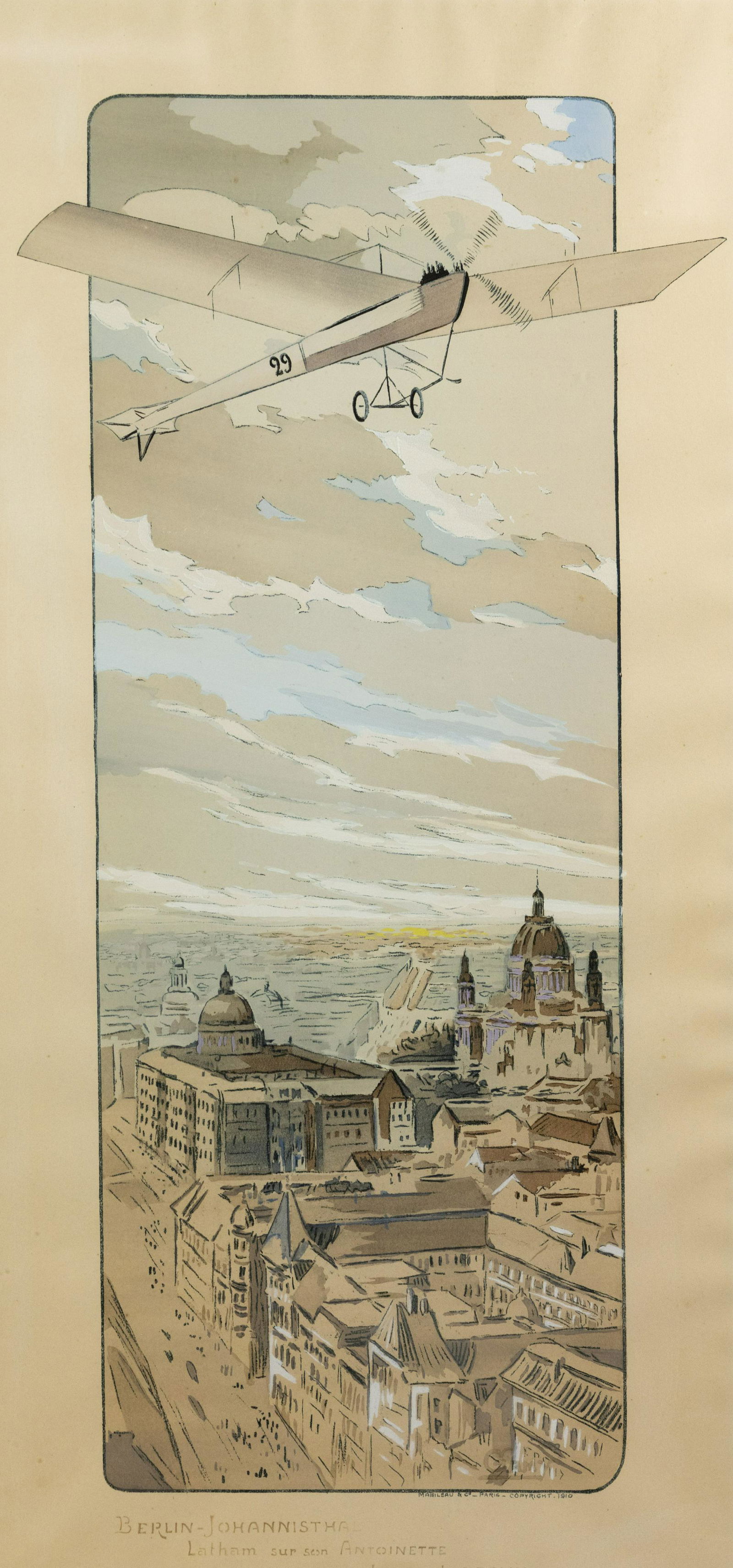 Gamy Marguerite Montaut Berlin Handcolored Lithograph (1 of 11)