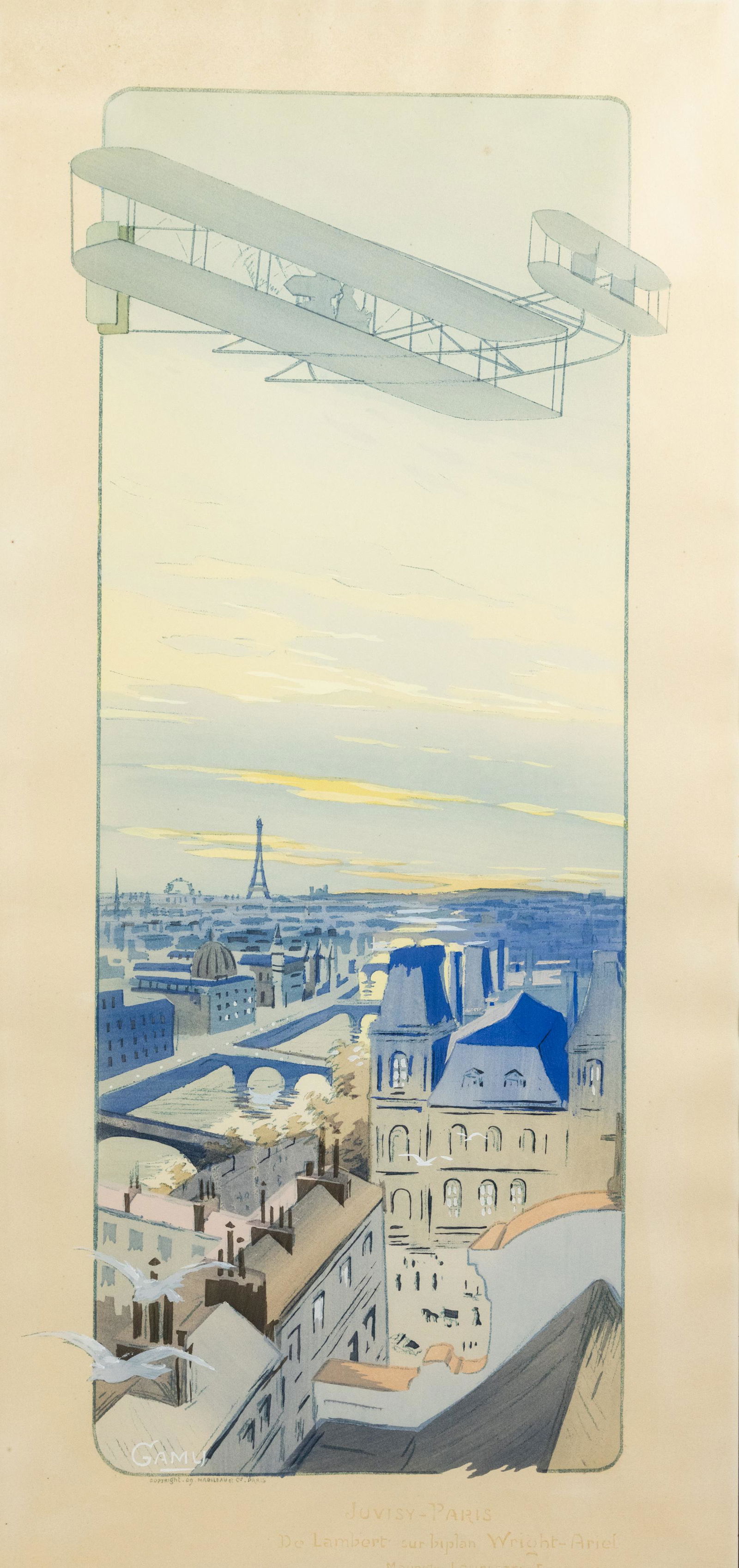 Gamy Marguerite Montaut Paris Signed Lithograph (1 of 10)
