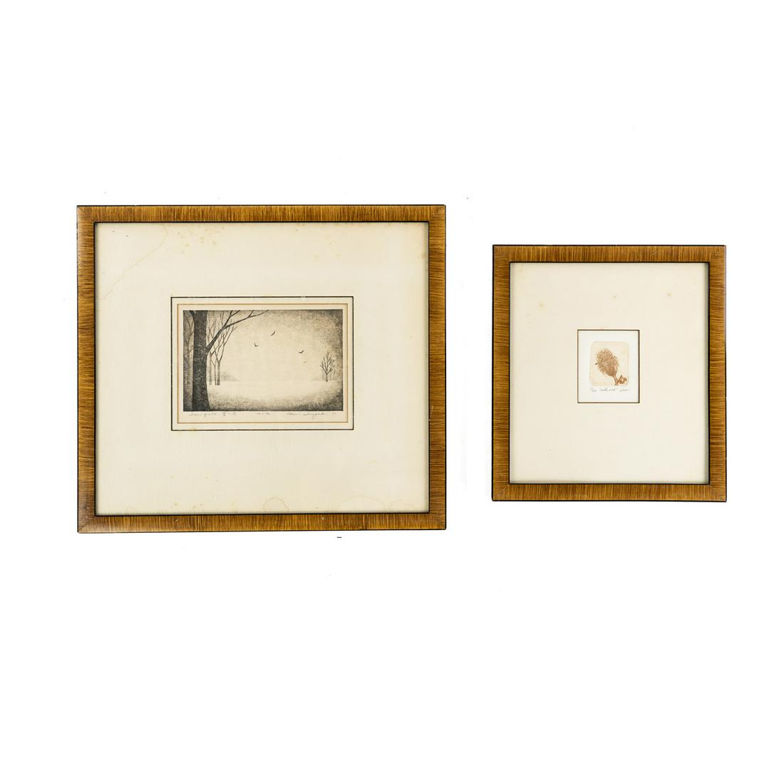 (2) Akemi Inagaki and David Olson Signed Prints (1 of 10)