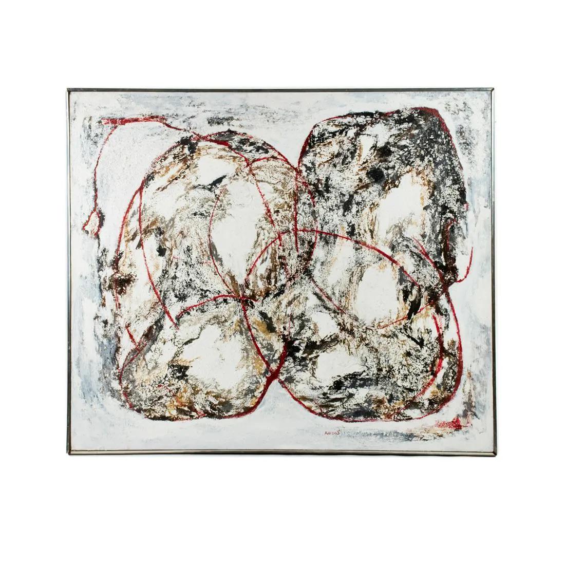 Anita Silverstein Abstract Oil Painting (1 of 10)