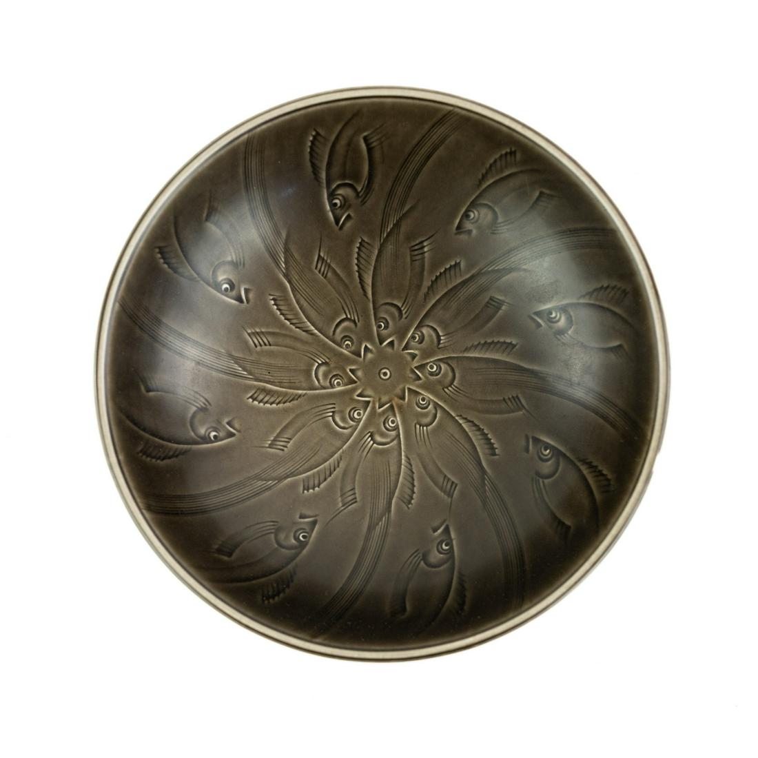 Nils Thorsson for Aluminia Denmark Solbjerg Fish Bowl (1 of 8)