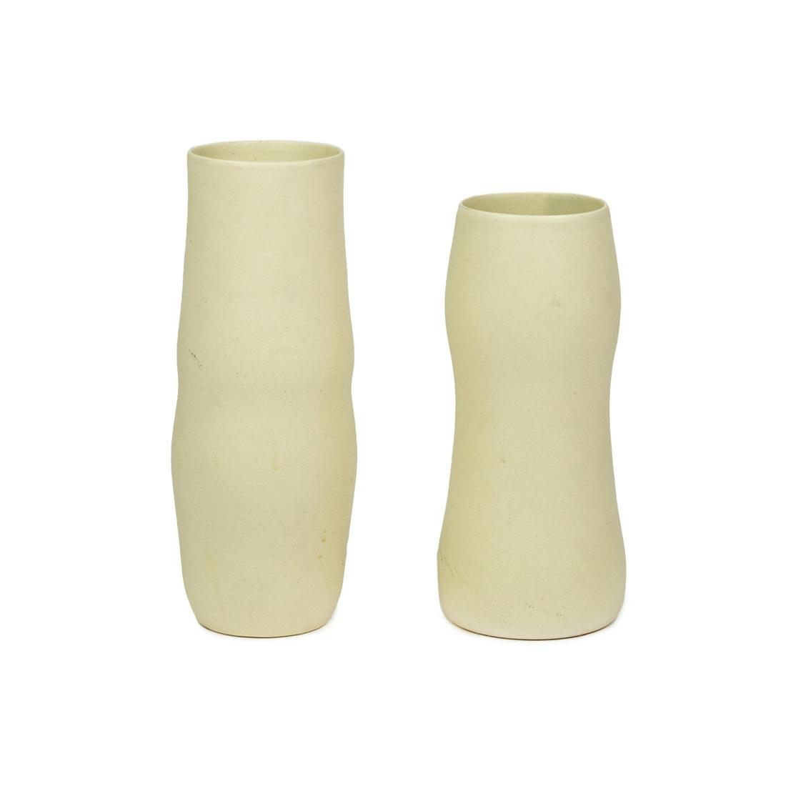 (2) Carey Schleicher-Haselhorst Signed Ceramic Vases (1 of 7)
