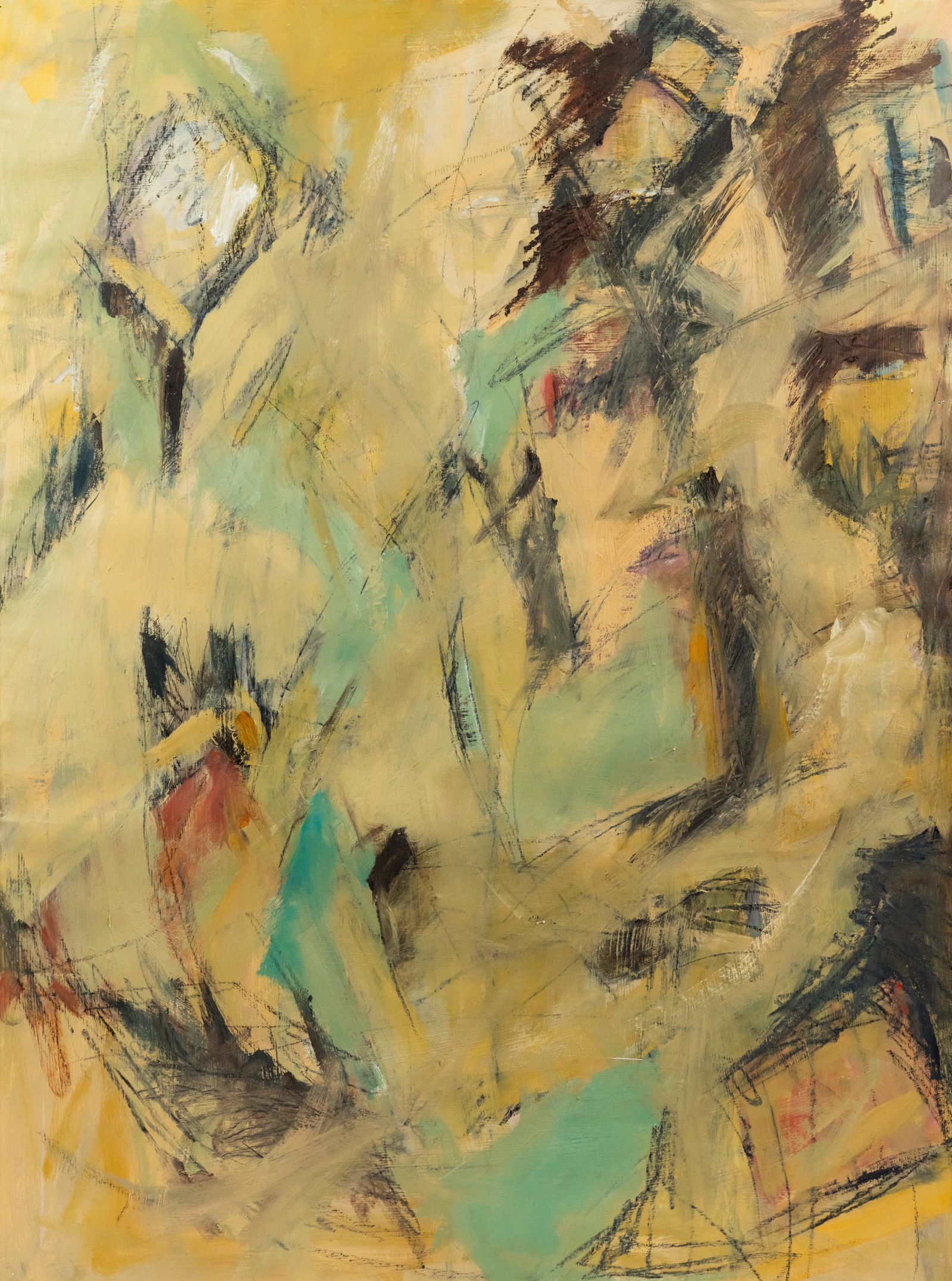 Christina Snyder Doelling Abstract Mixed Media Painting (1 of 9)