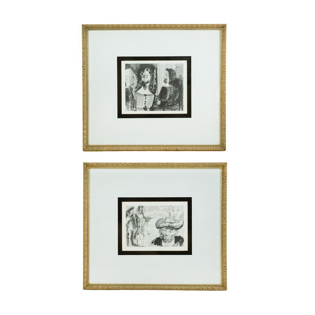 (2) Prints After Pablo Picasso Drawings (1 of 11)