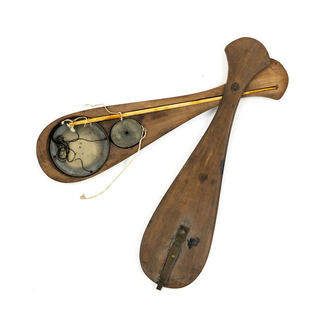 Antique Chinese Opium Dotchin Wood Case Scale (1 of 10)