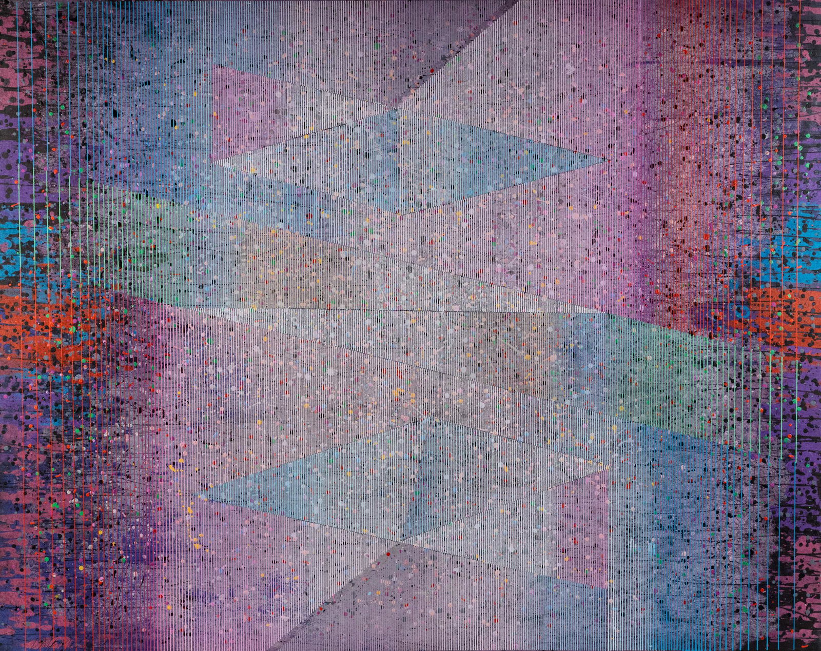 Paul Maxwell 'Revelation' A/C Painting 1987 Signed (1 of 13)