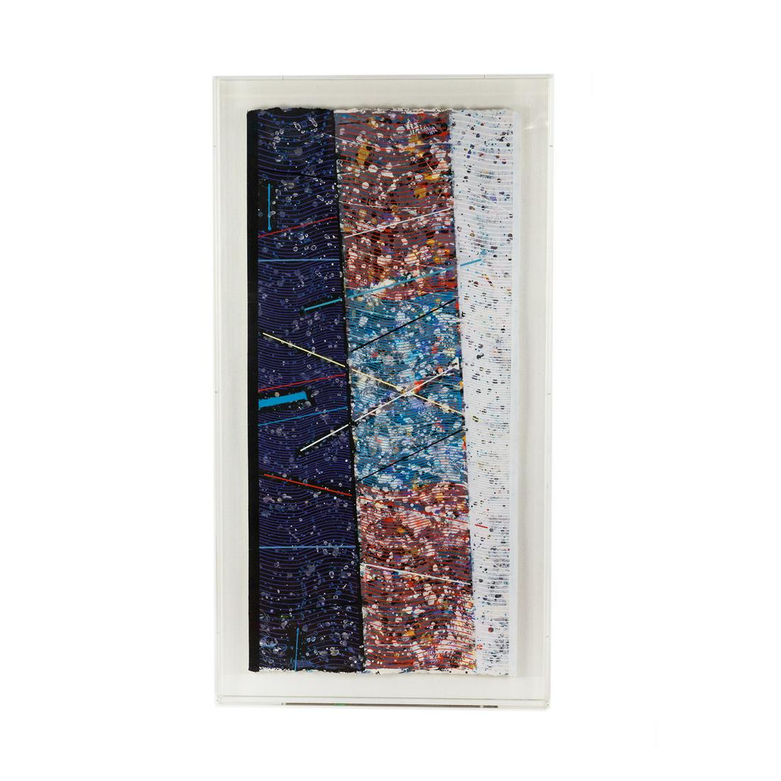 Paul Maxwell 'Incline' A/C Painting 1985 Signed (1 of 12)