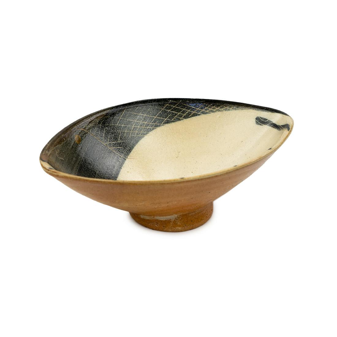 Michael Simon Salt Glazed Elliptical Fish Bowl (1 of 9)