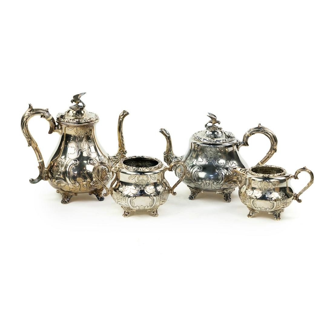 Lloyd Pascal & Co Sheffield Silver Coffee & Tea Service (1 of 20)