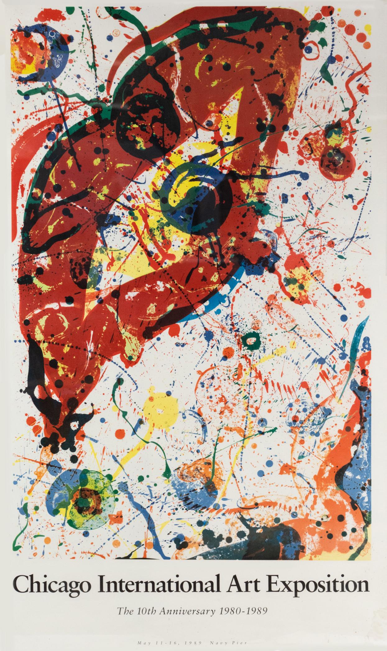 Chicago International Art Expo 80's Poster - Sam Francis (1 of 14)