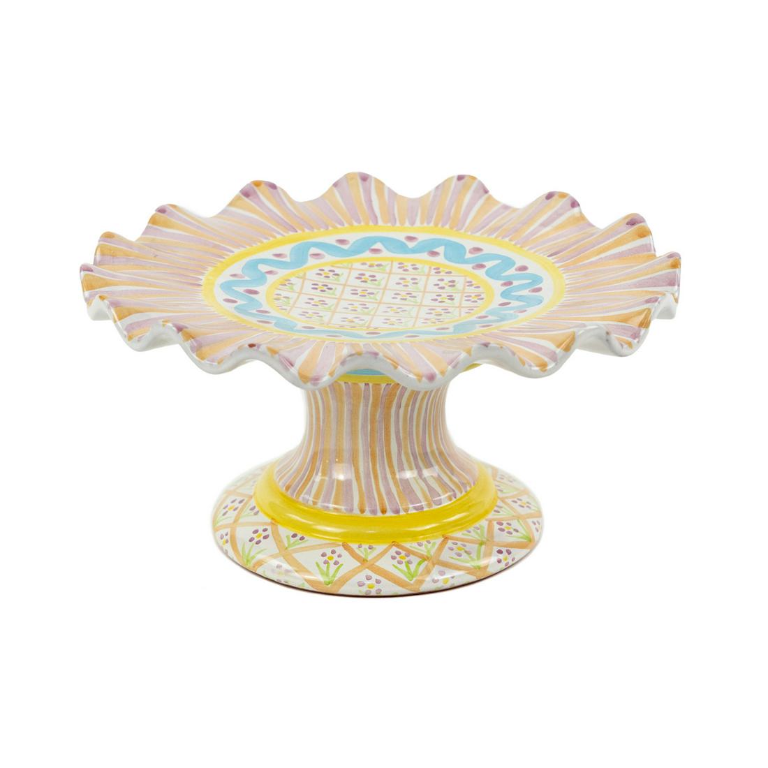 MacKenzie-Childs Ceramic Cake Platter (1 of 6)