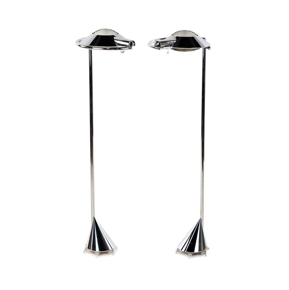 (2) Pair of Cedric Hartman 6CO/RL Chrome Floor Lamps (1 of 17)