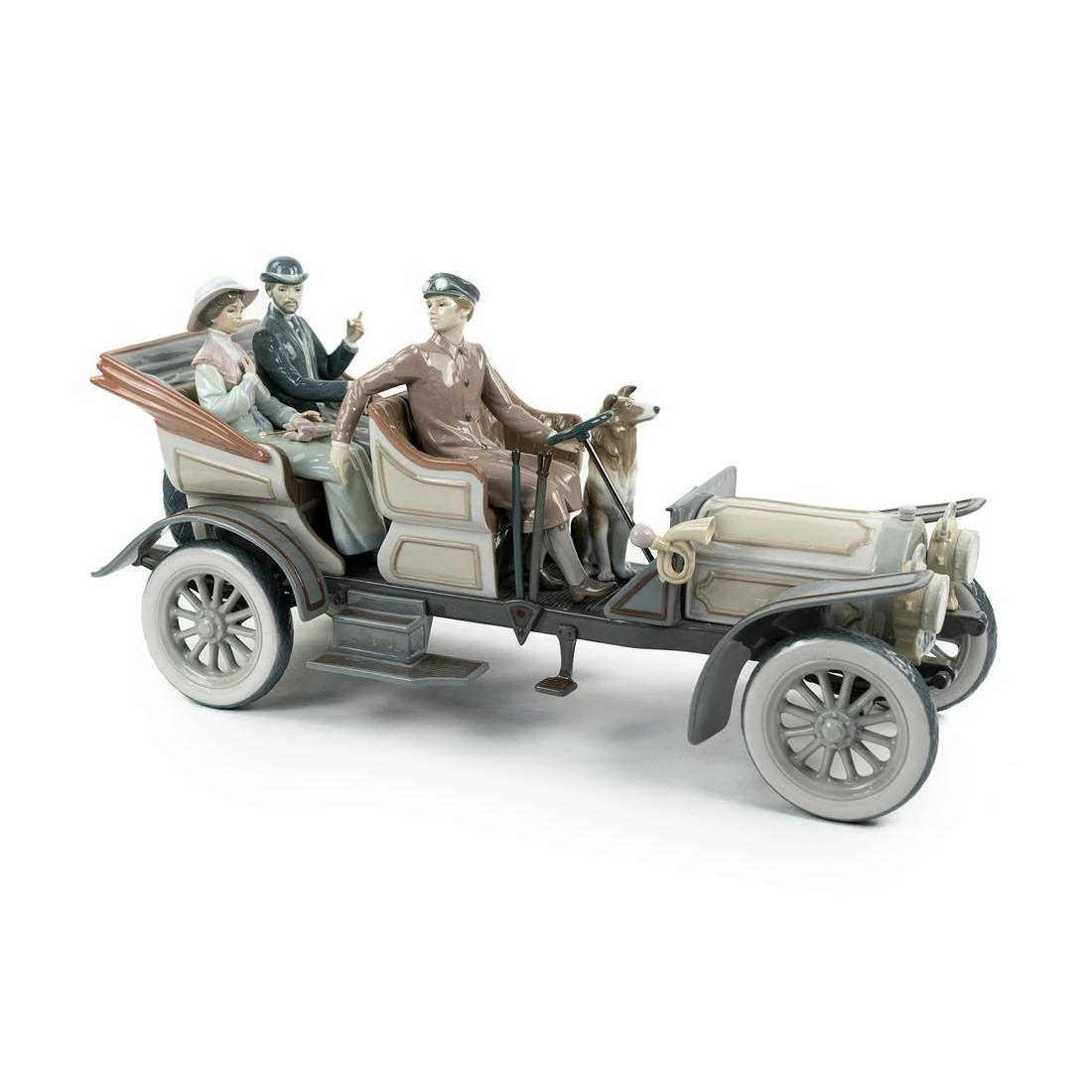 Lladro Large 'Where to Sir?' Sculpture No. 5952 (1 of 14)