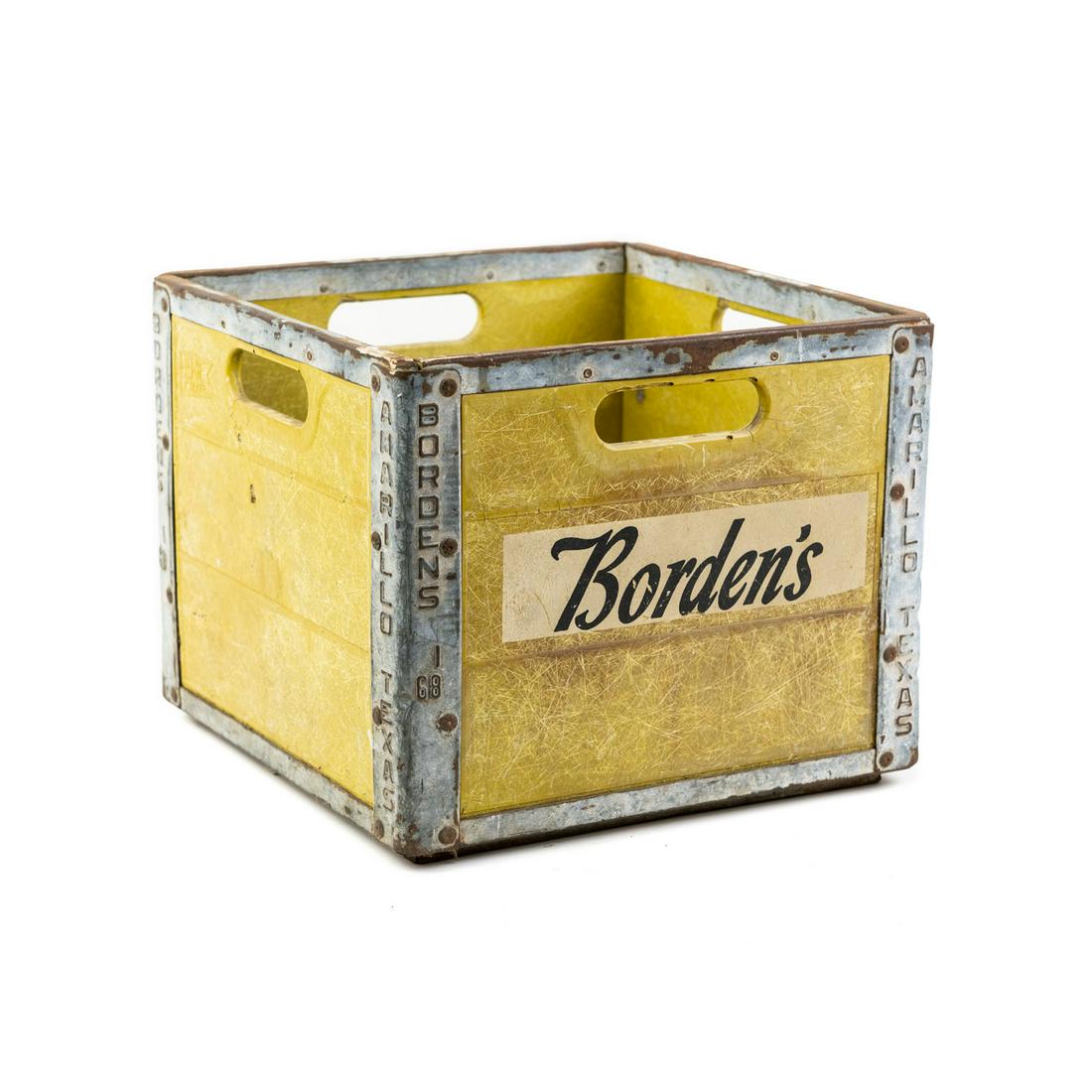 Vintage Erie Borden's Amarillo Texas Milk Crate (1 of 5)