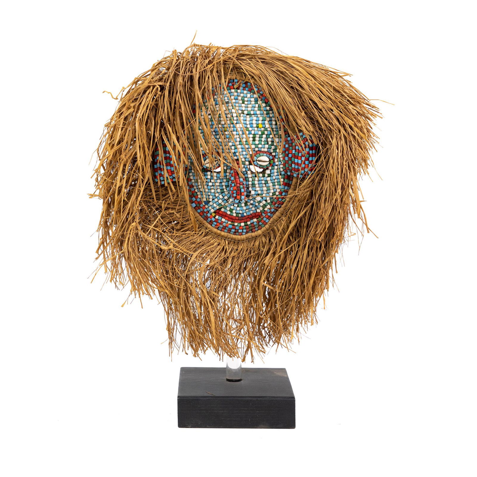 African Congo Yaka (Bayaka) Beaded Mask (1 of 8)