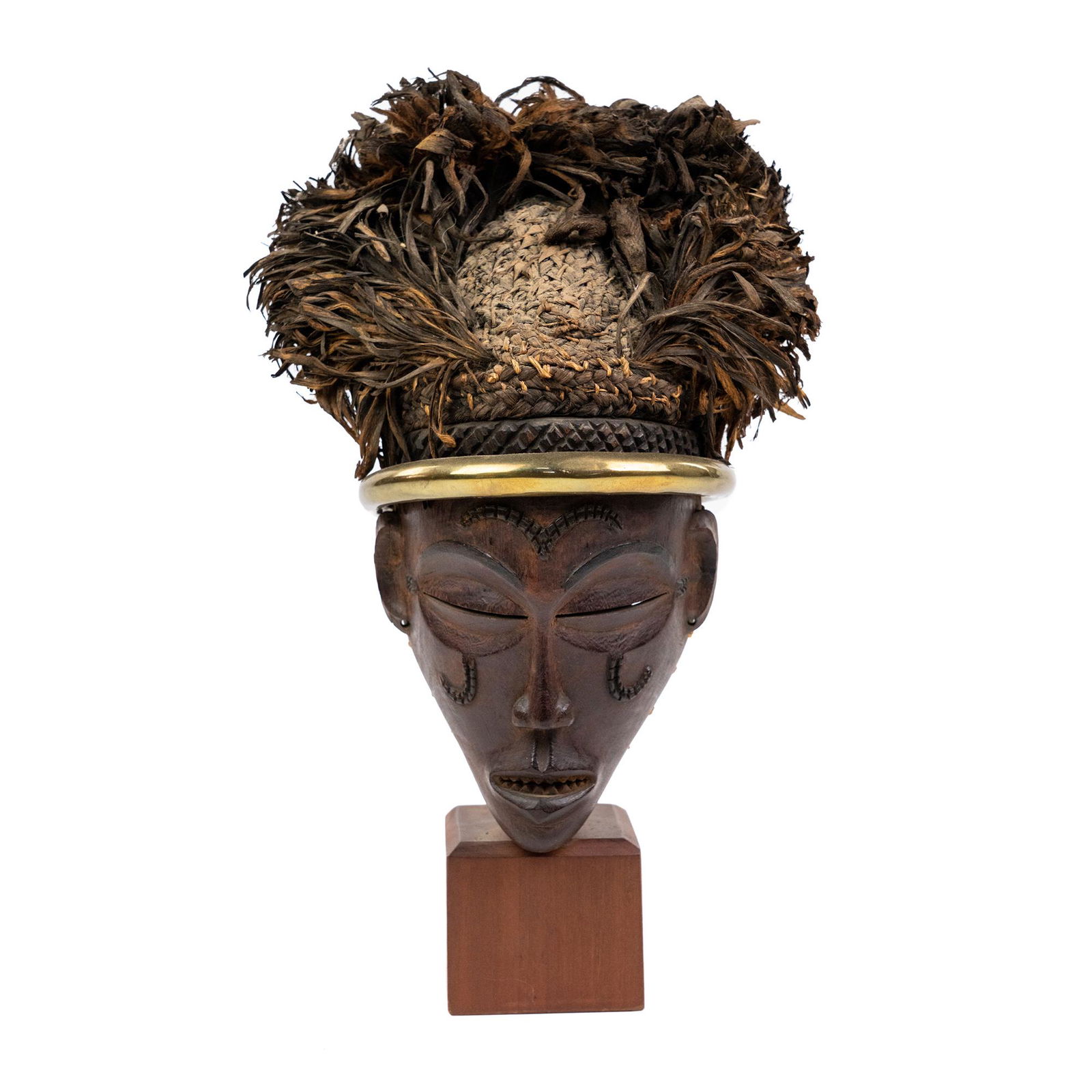 African Congo Chokwe 'Pwo' Carved Mask (1 of 7)