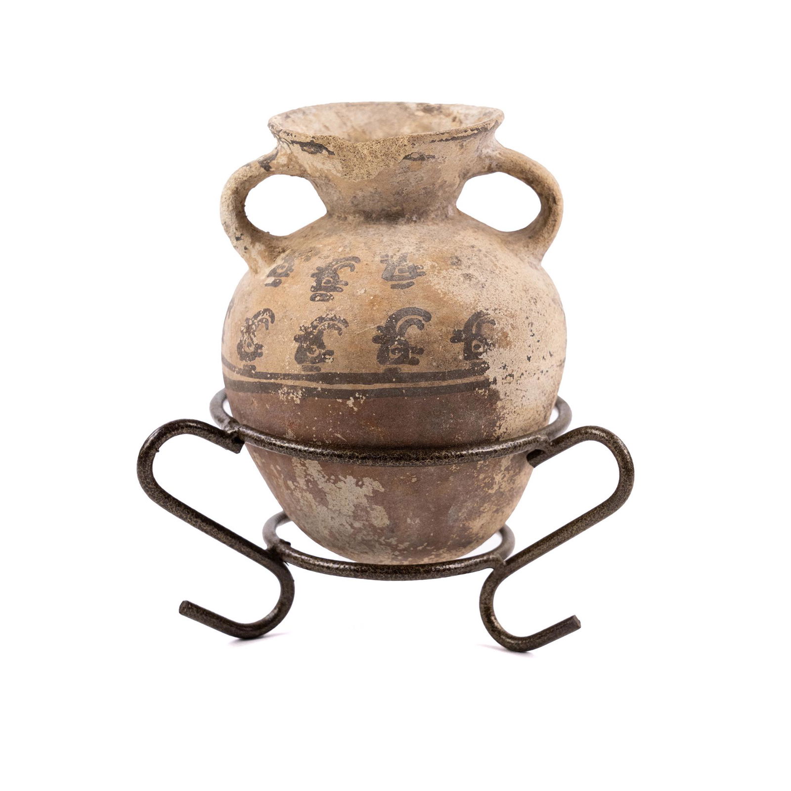 Pre-Columbian Terracotta Urn Vase (1 of 8)