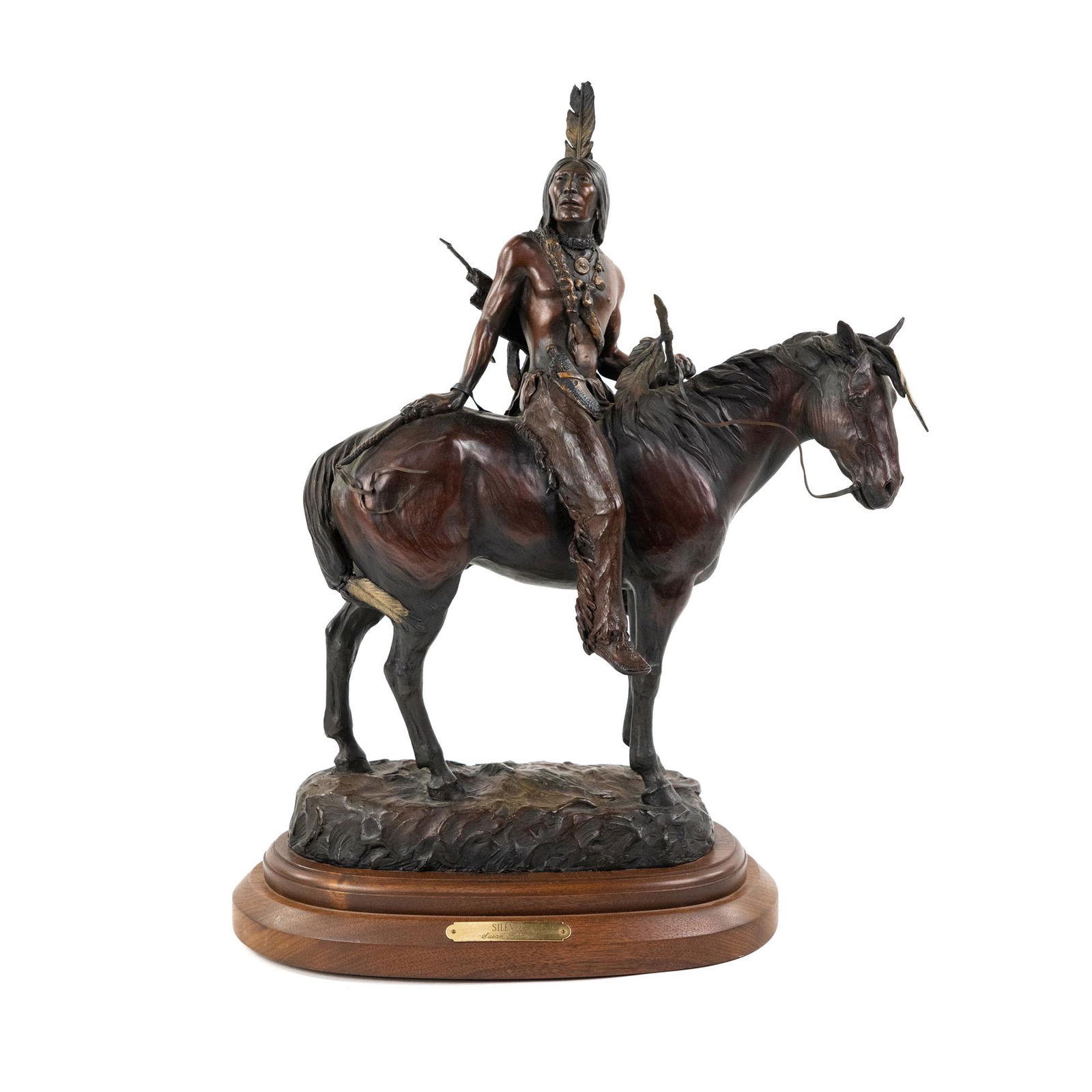 Susan Kliewer 'Silence' Bronze Sculpture (1 of 15)