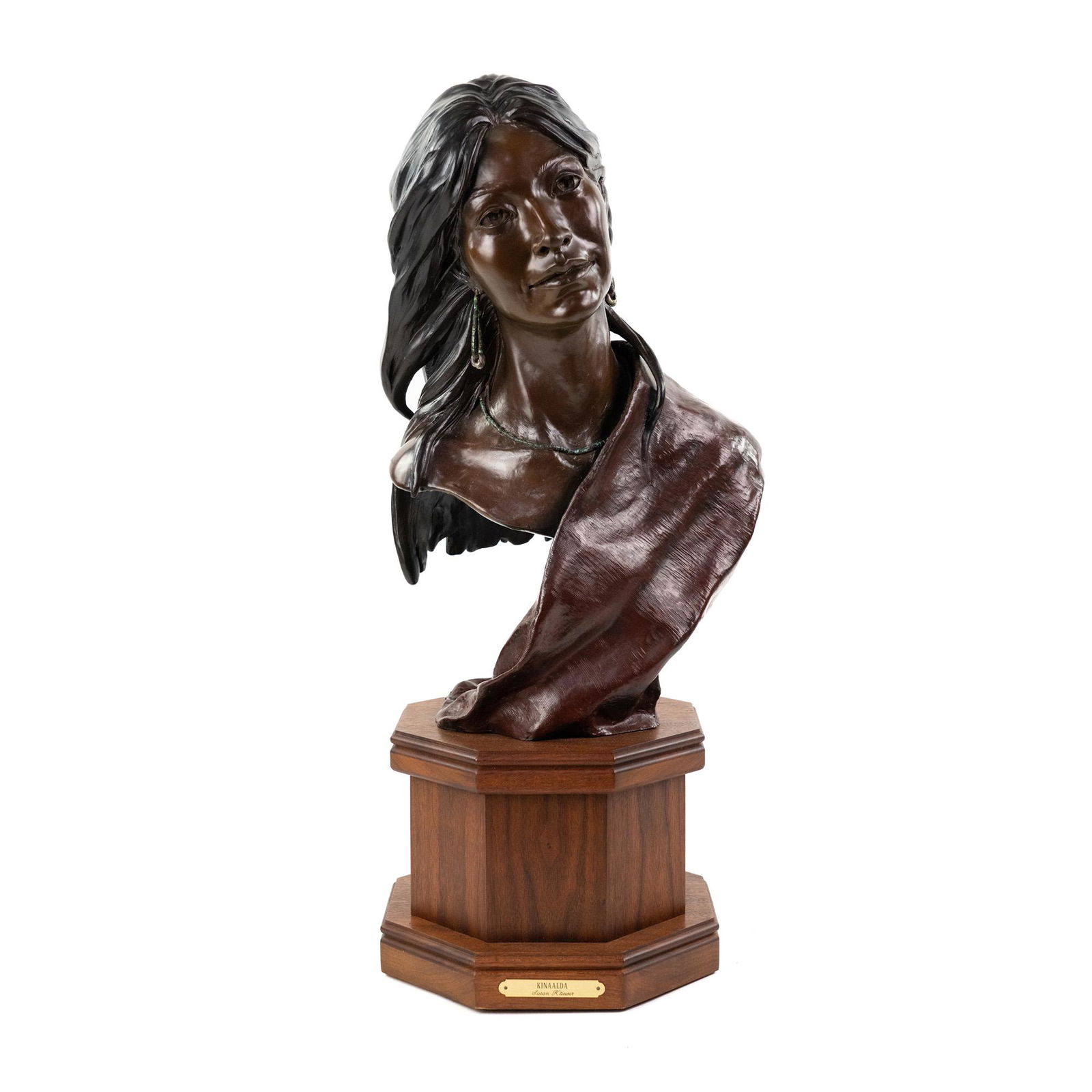 Susan Kliewer 'Kinaalda' Bronze Bust Sculpture (1 of 12)