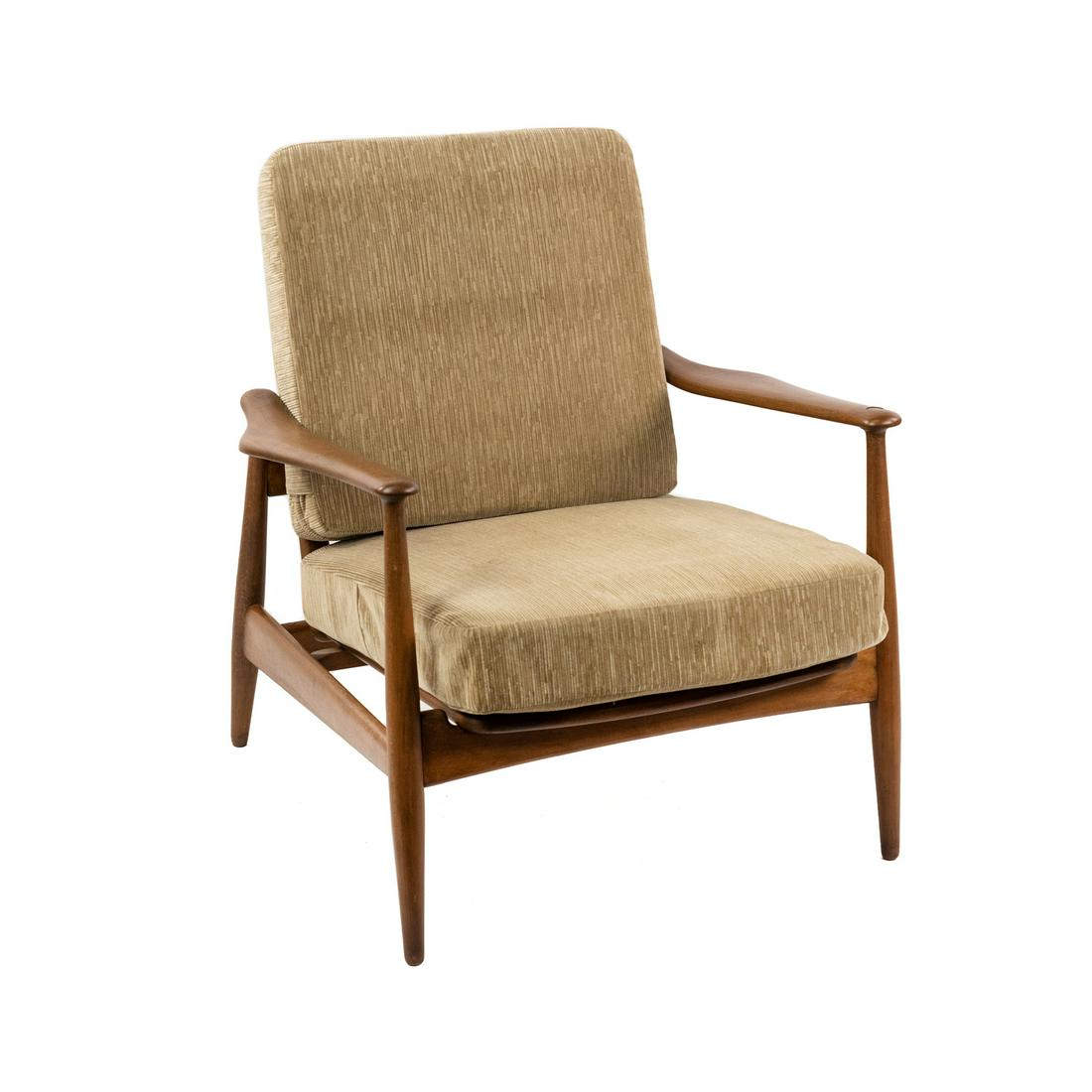 Hans Wegner Style MCM Lounge Chair (1 of 18)