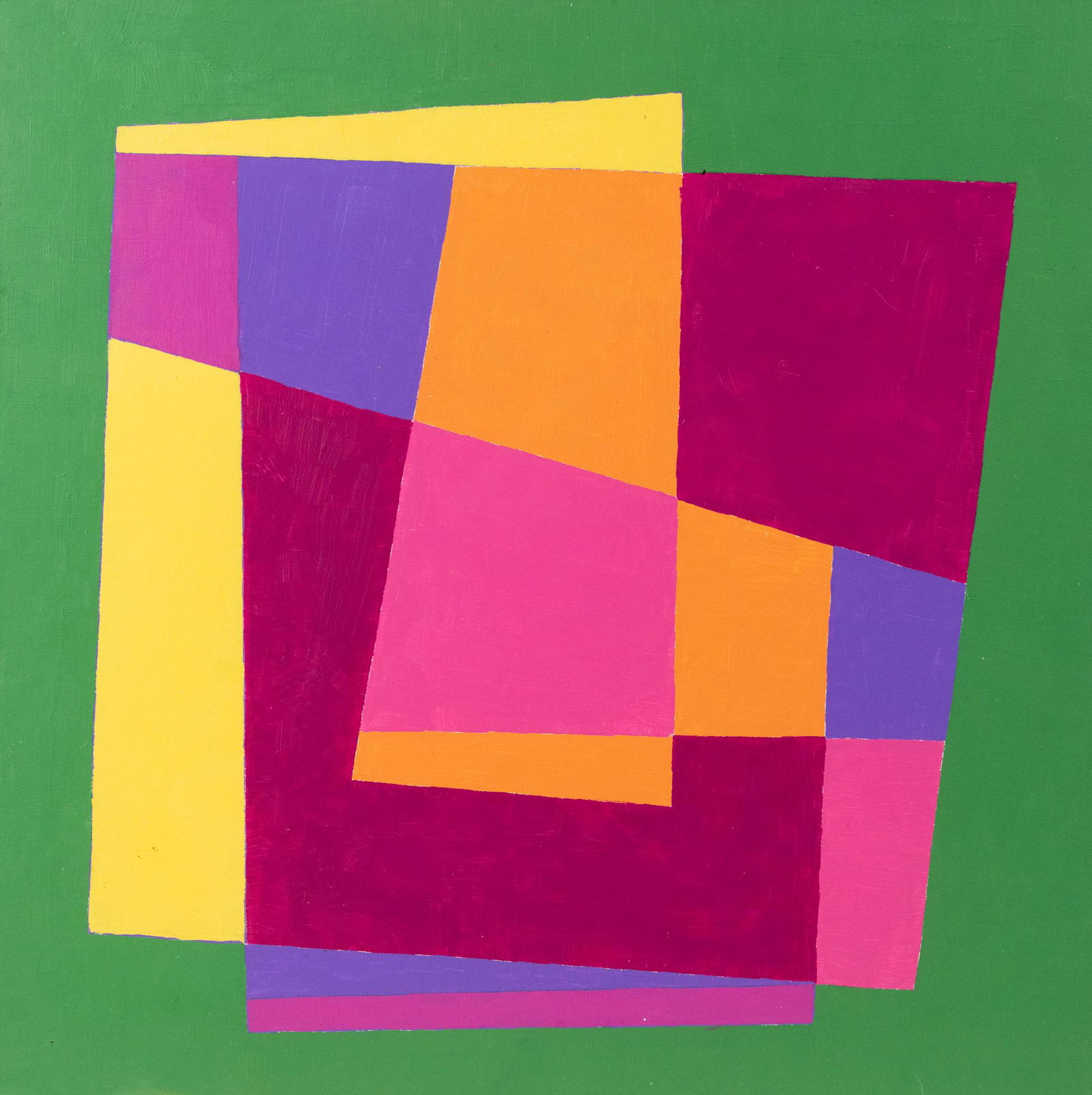 Henryk Stazewski Untitled Abstract A/B Painting (1 of 13)