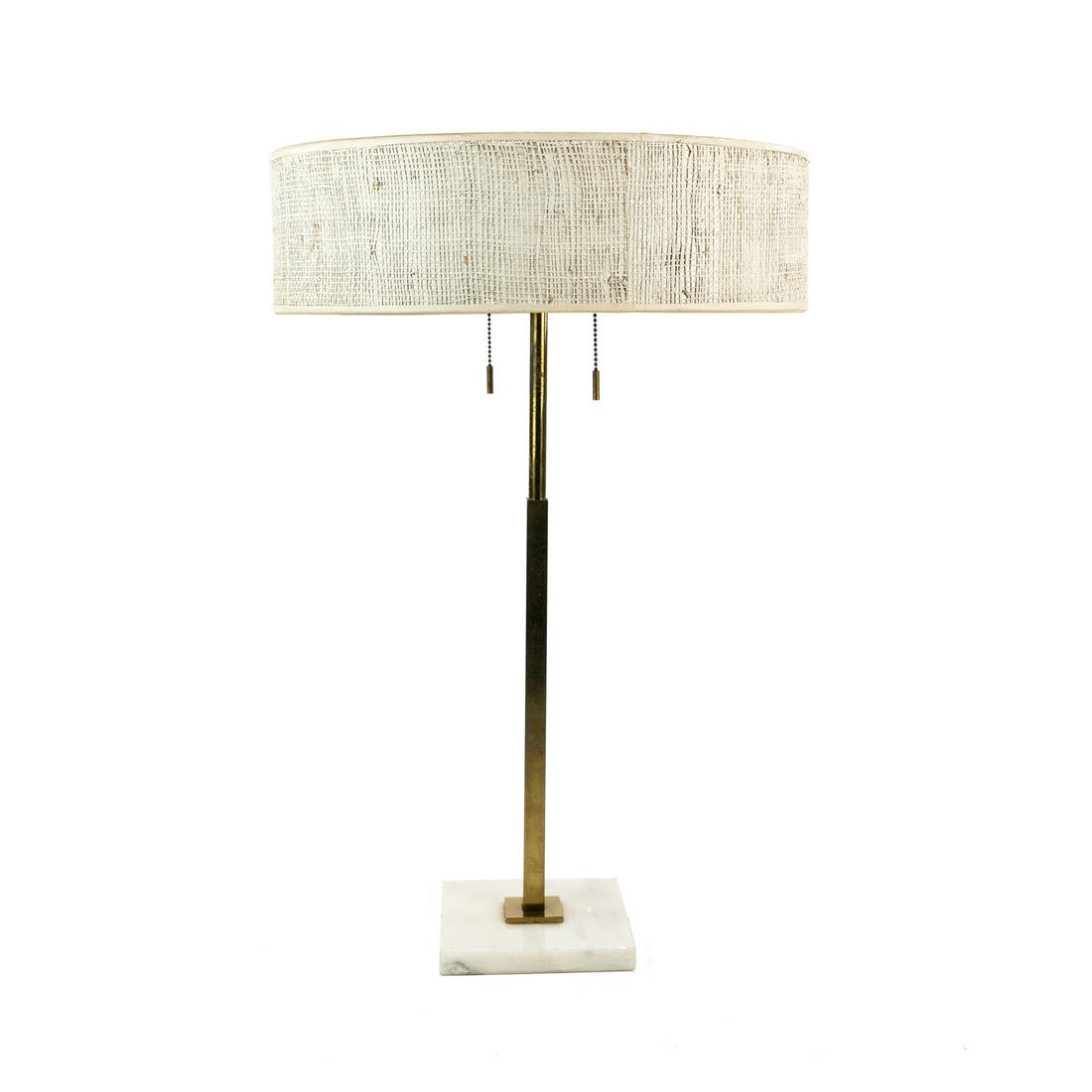 Gerald Thurston for Stiffel Brass and Marble Table Lamp (1 of 10)
