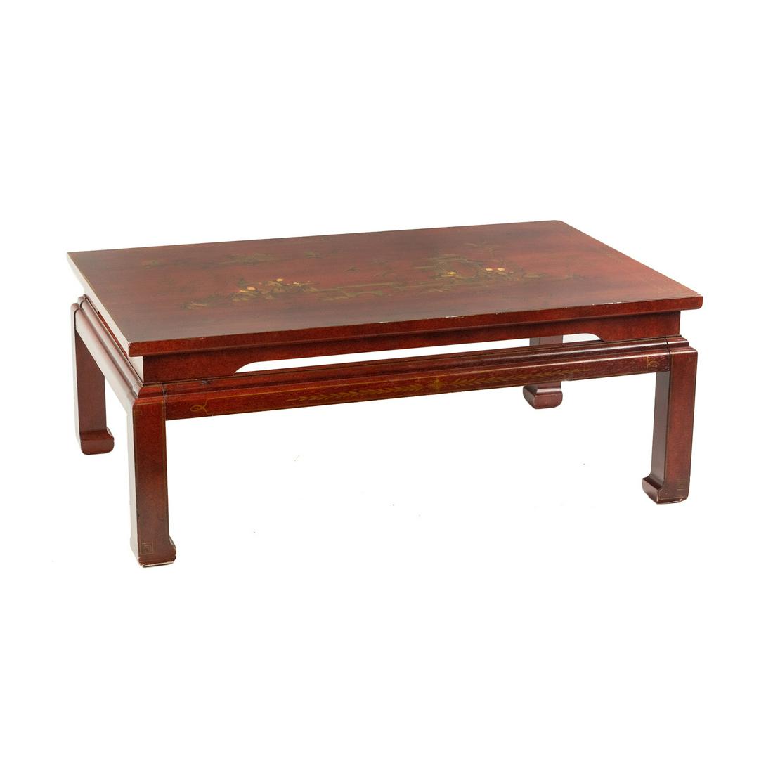 Brunschwig and Fils Chinoiserie Cocktail Coffee Table (1 of 16)