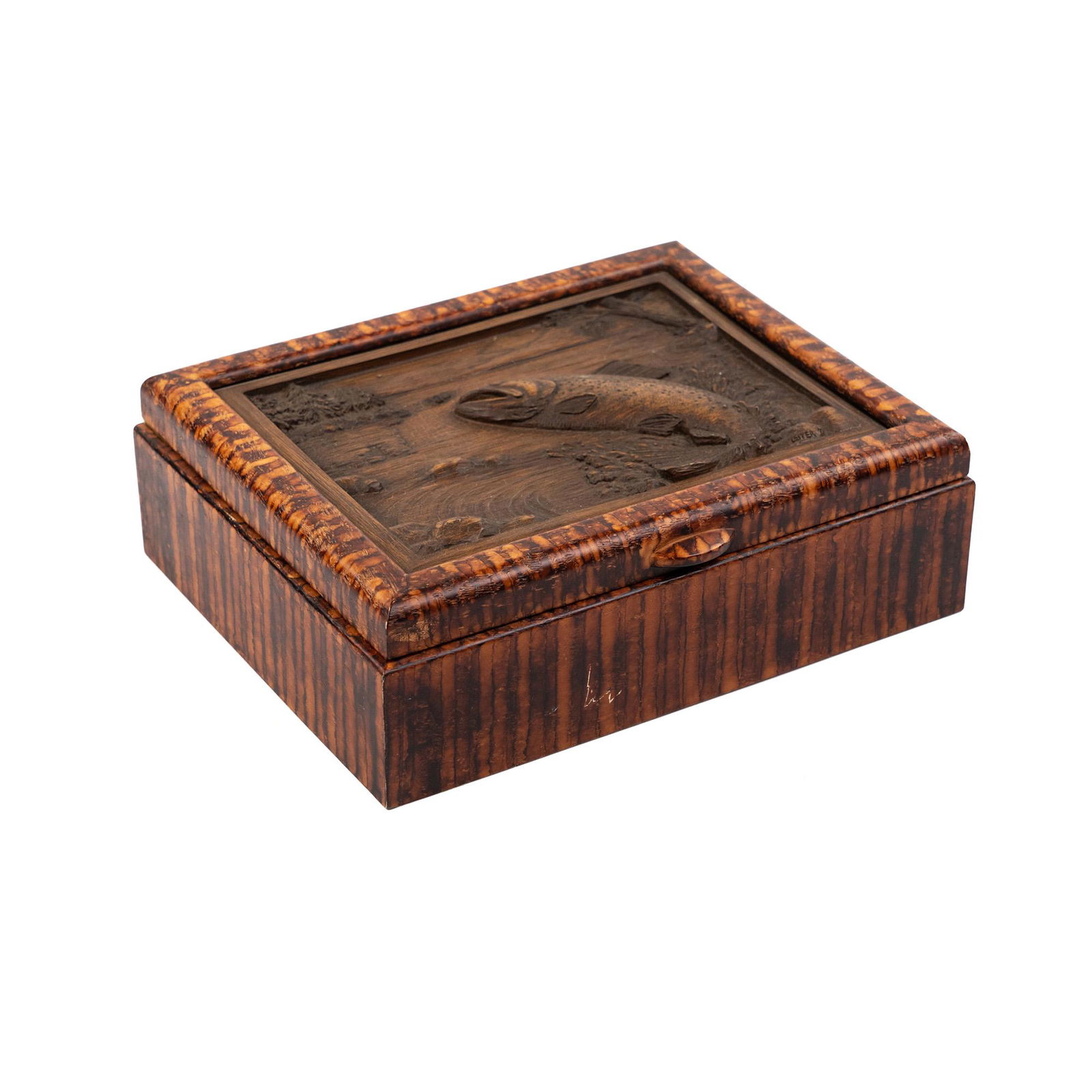 Rainbow Trout Men's Jewelry Box