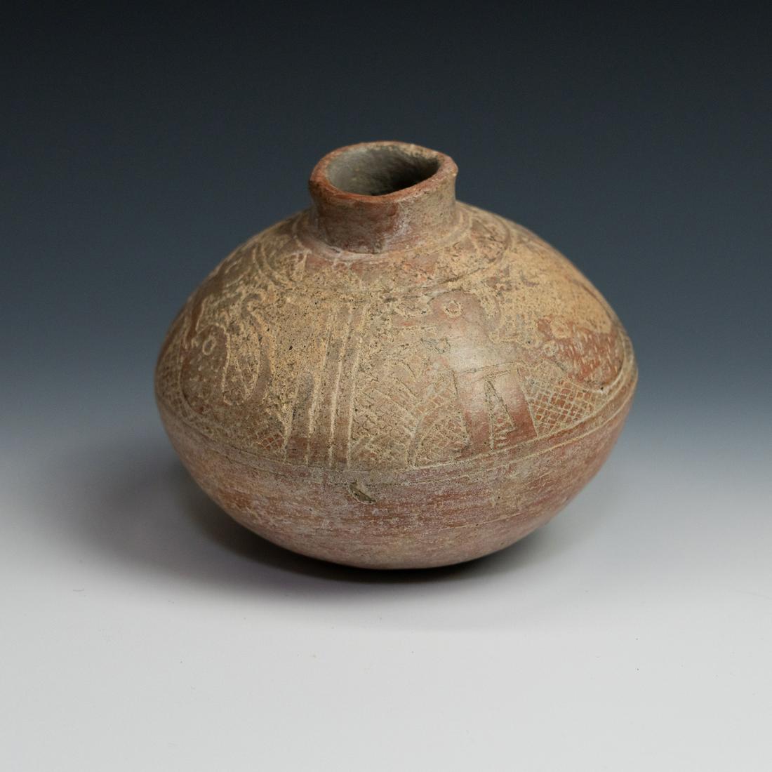 Pre-Columbian Incised Chorrera Vessel (1 of 15)