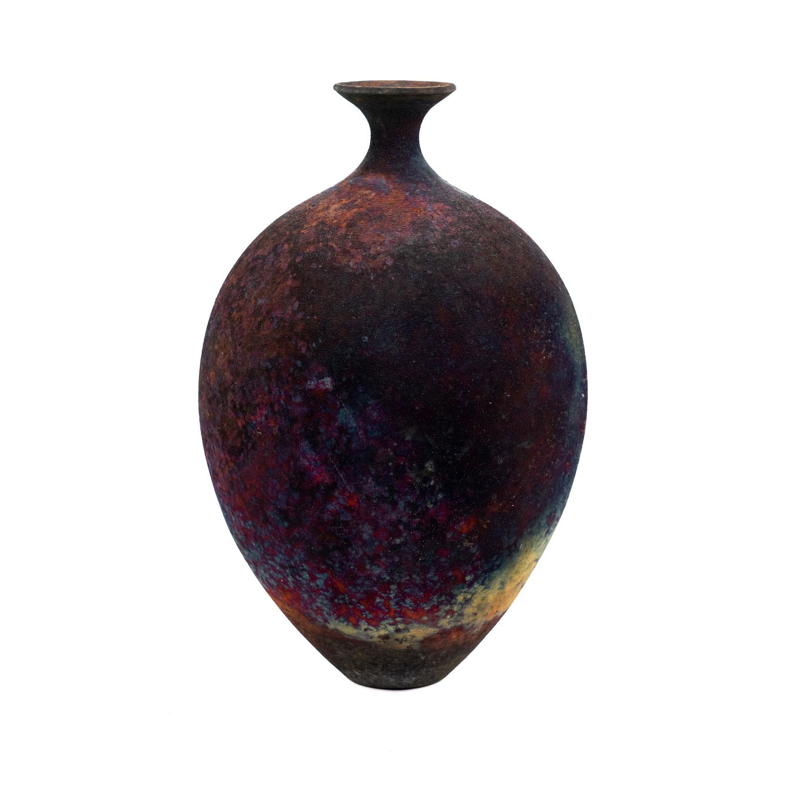 Bob Green Raku Teardrop Ceramic Vase (1 of 11)