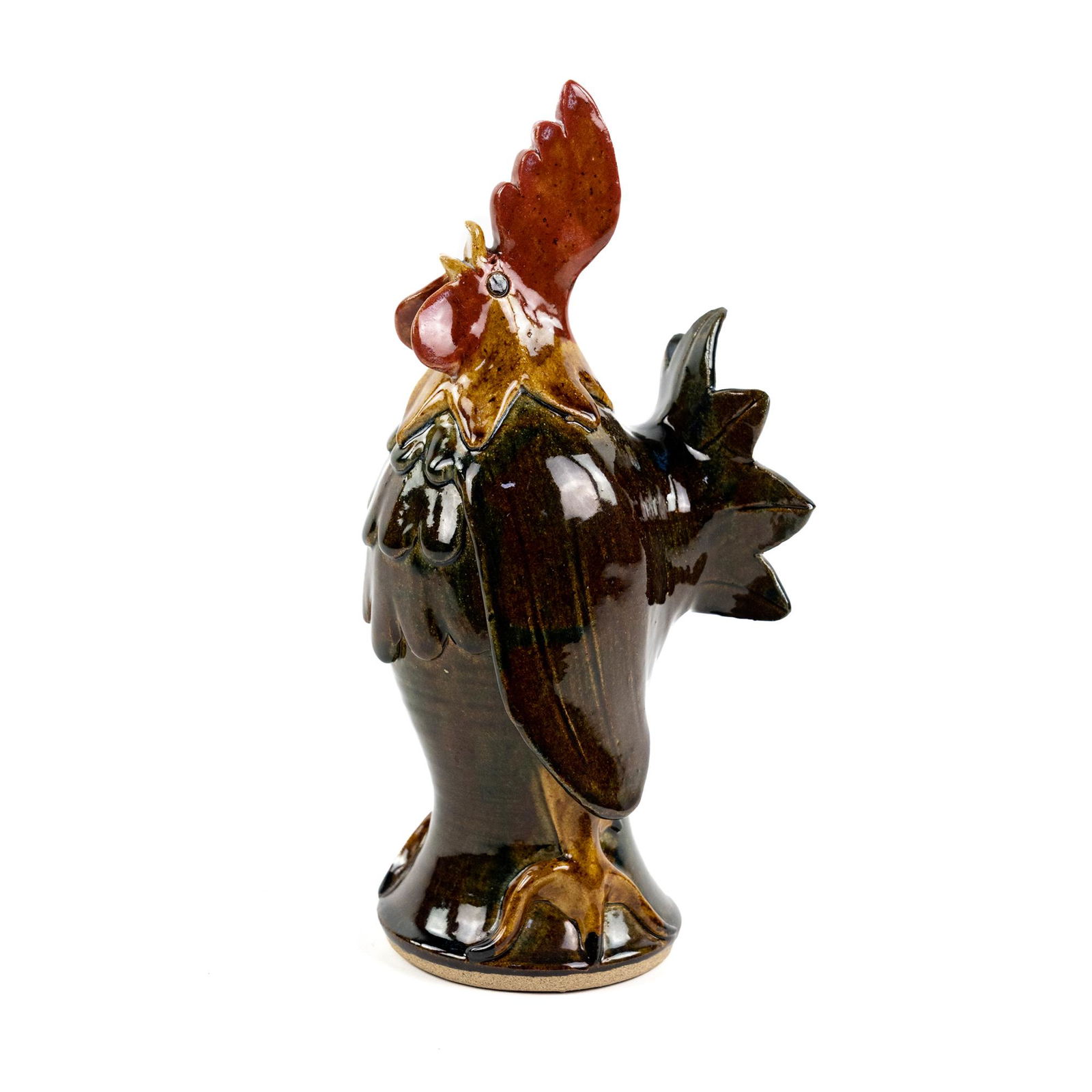 Steve Turpin Ceramic Rooster Sculpture (1 of 7)