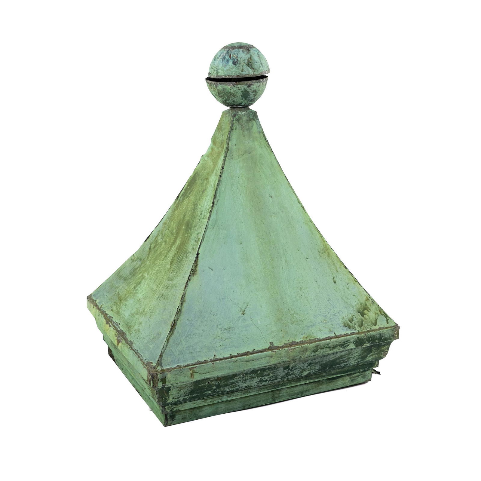 Antique Verdigris Copper Architectural Cupola Cap (1 of 6)