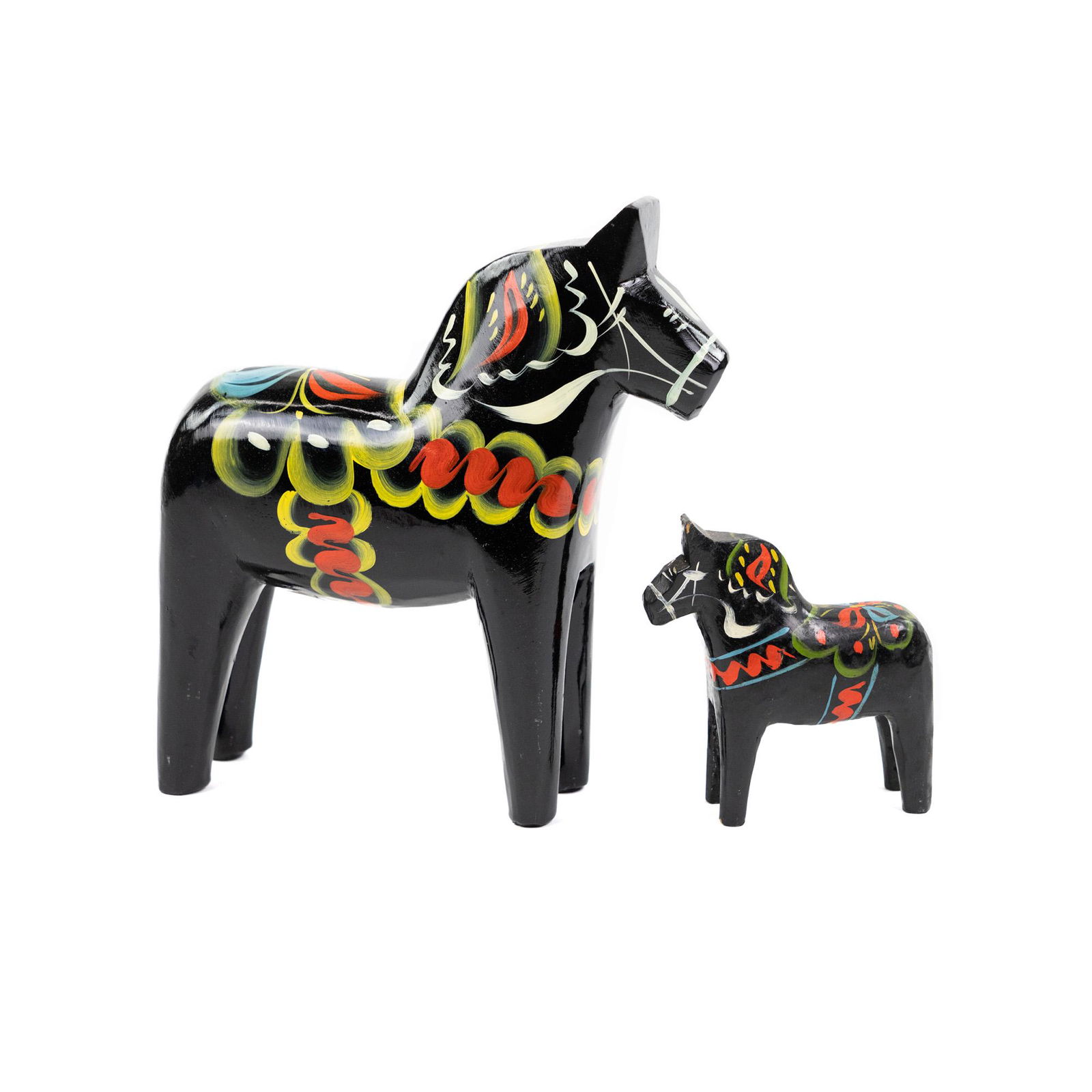 (2) Nils Olsson Swedish Dala Horses (1 of 9)