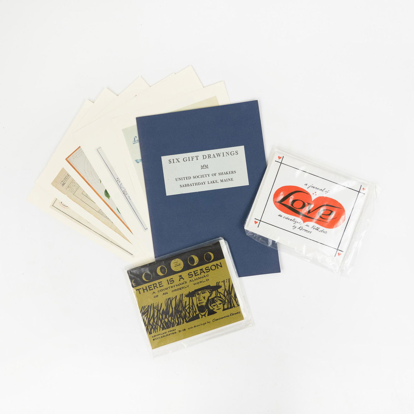 (3) Shaker Society Art Booklets & Prints (1 of 6)